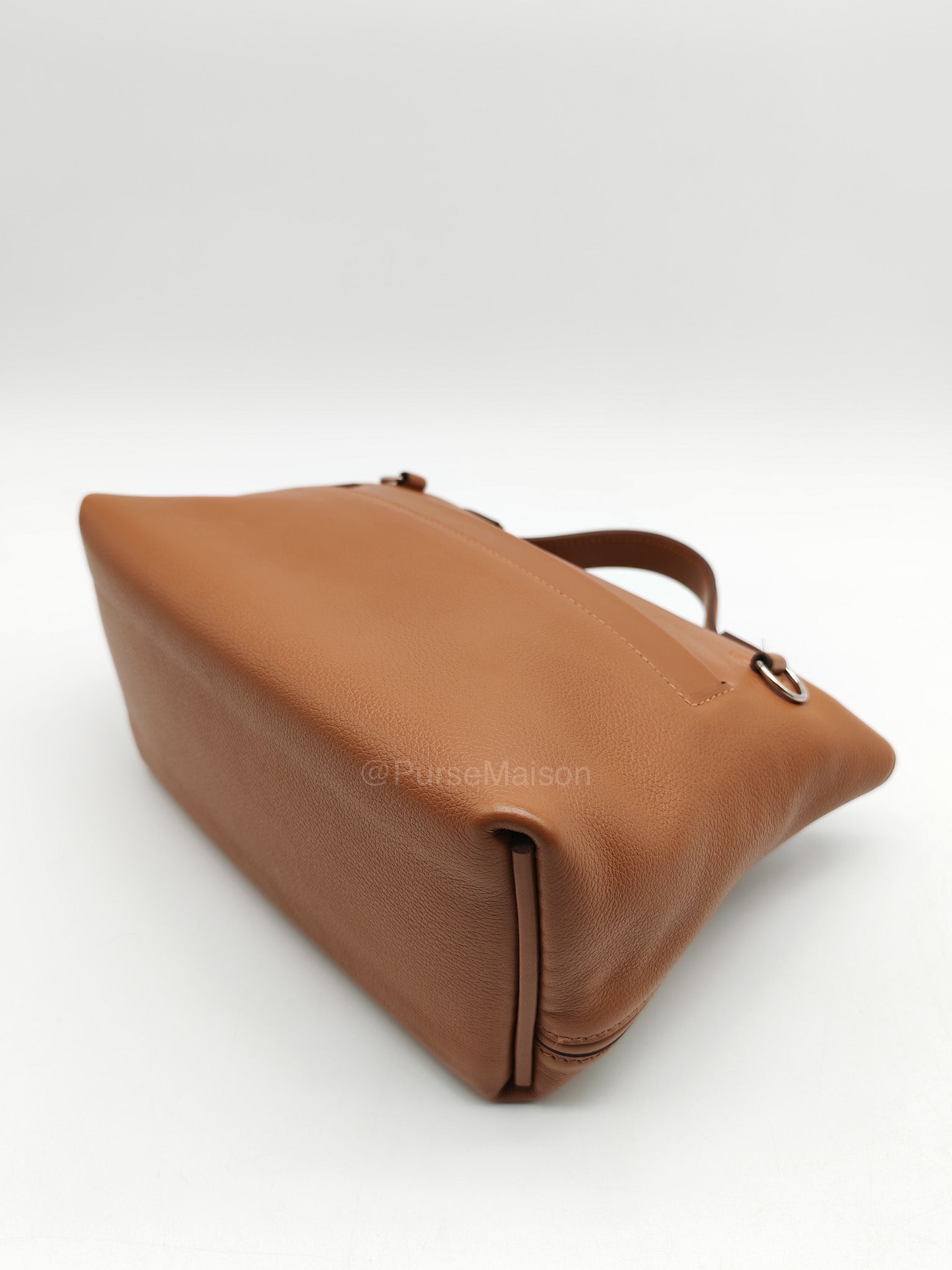 Hermes 24/24 Mini 21 in Gold Evercolor Leather Palladium Hardware Stamp U(2022)