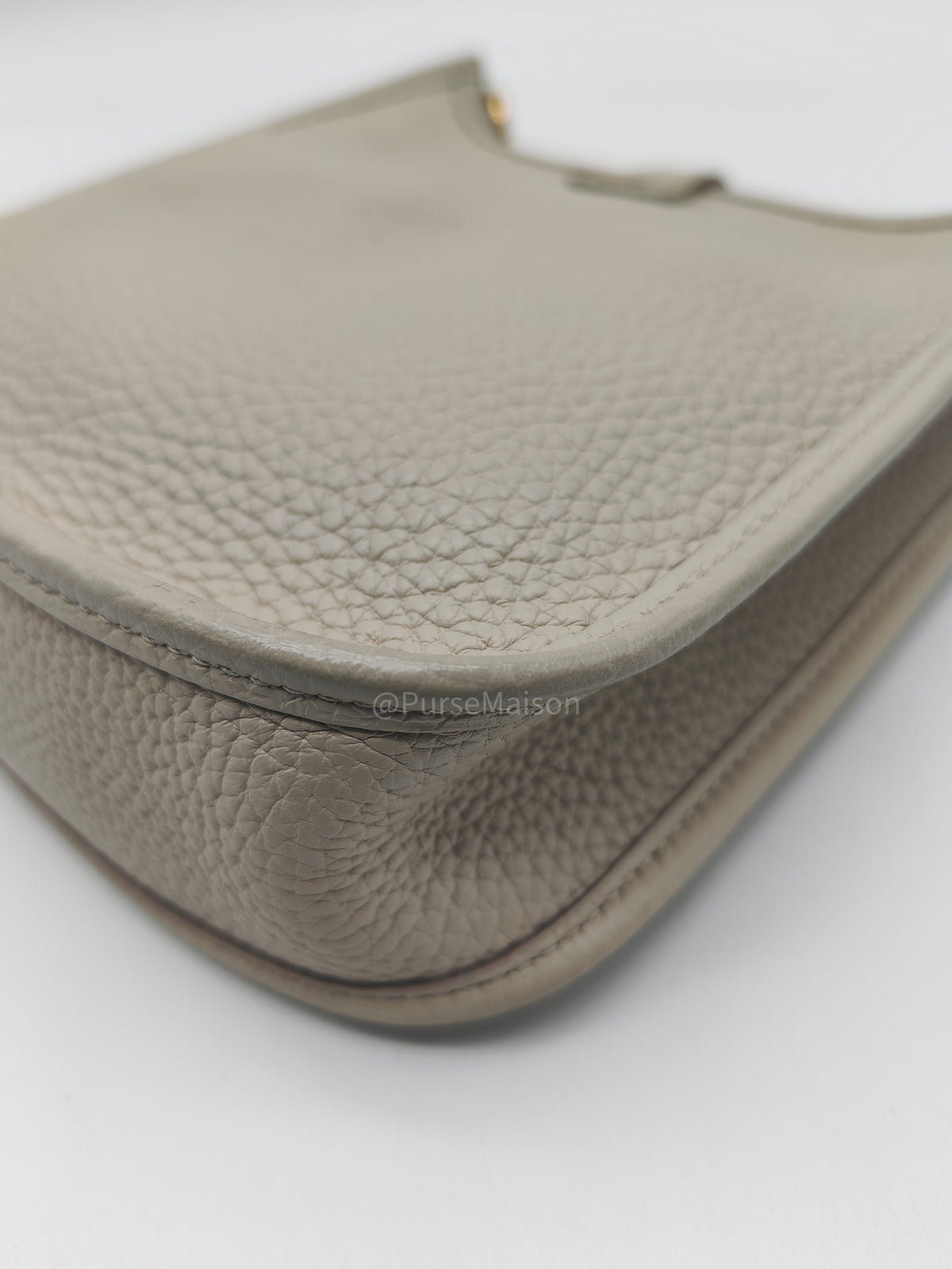 Hermes Mini Evelyne 16 Amazon Taurillon Clemence Leather and Gold Hardware Stamp U (2022)