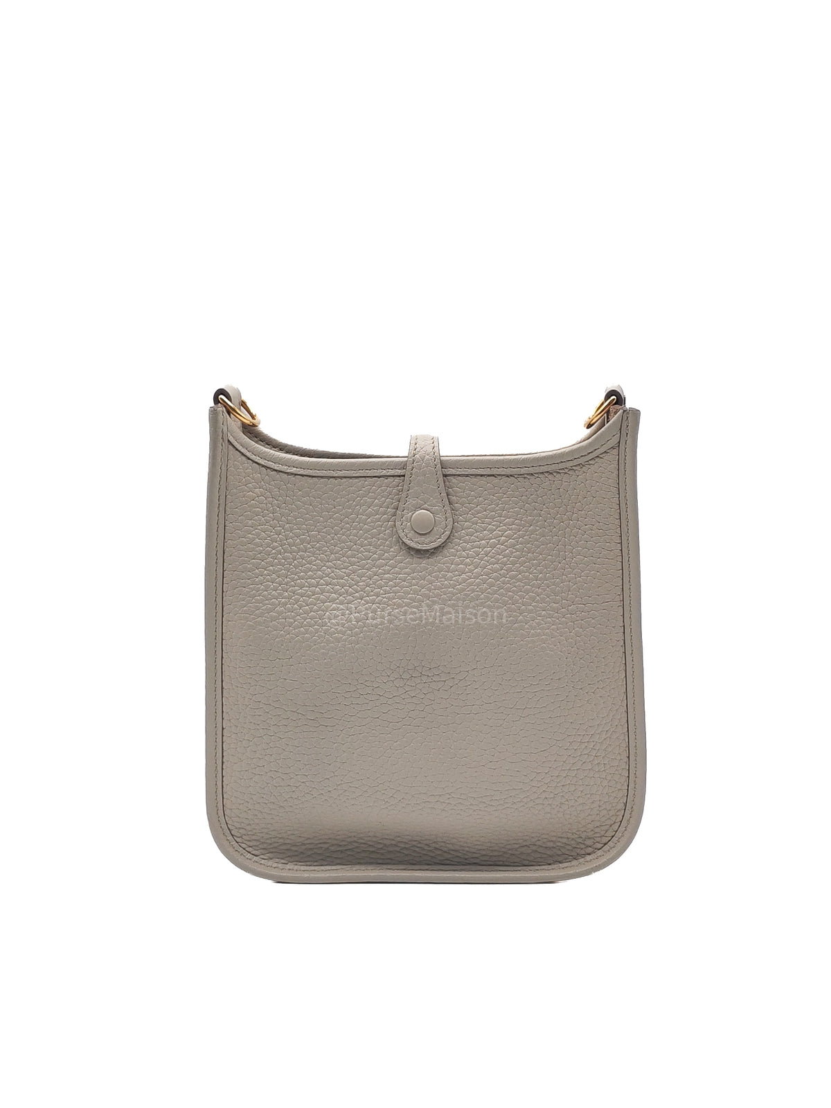 Hermes Mini Evelyne 16 Amazon Taurillon Clemence Leather and Gold Hardware Stamp U (2022)