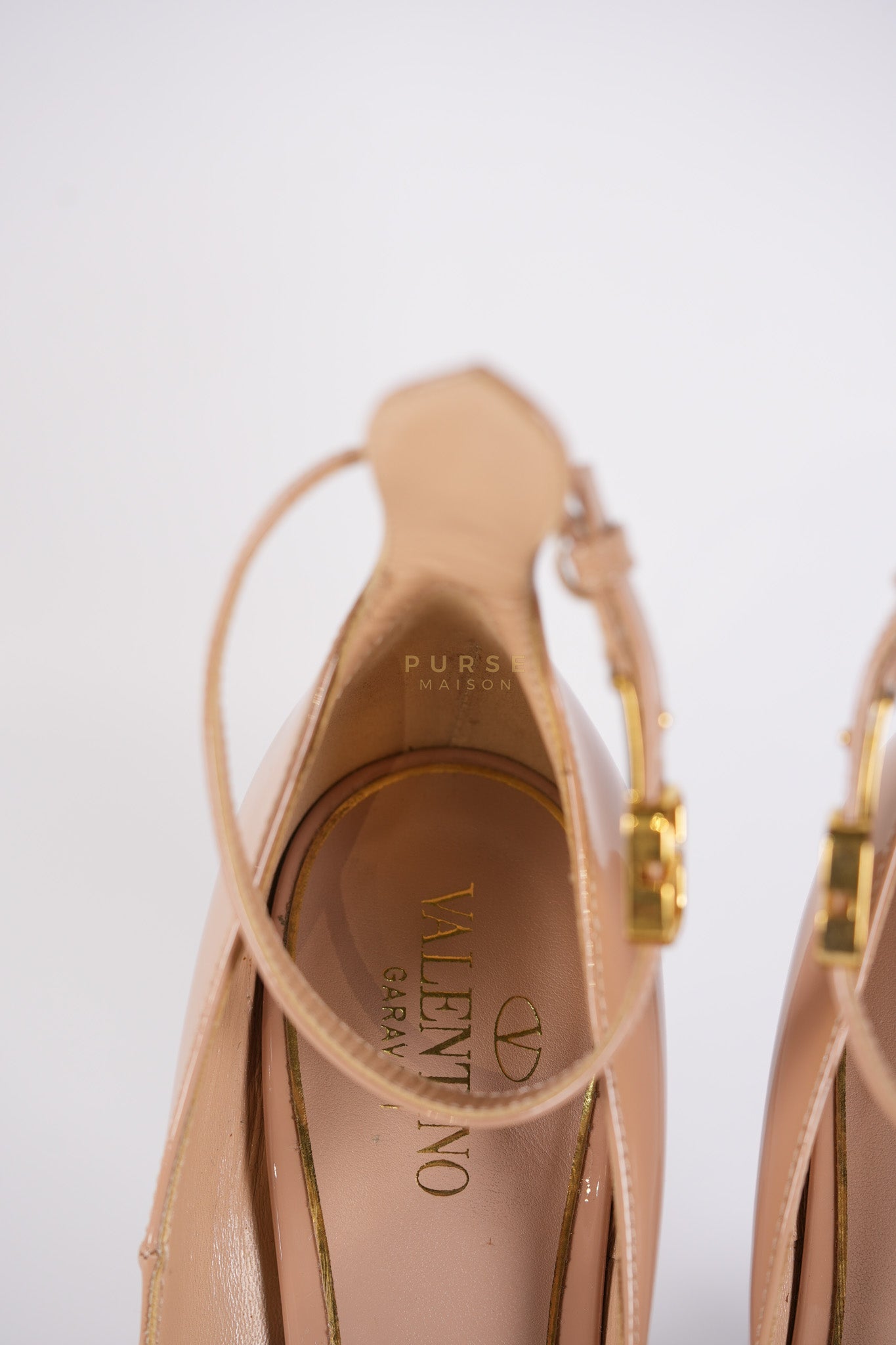 Tango Beige Patent Leather Pumps Size 36 EU (22.5 cm) | Purse Maison Luxury Bags Shop