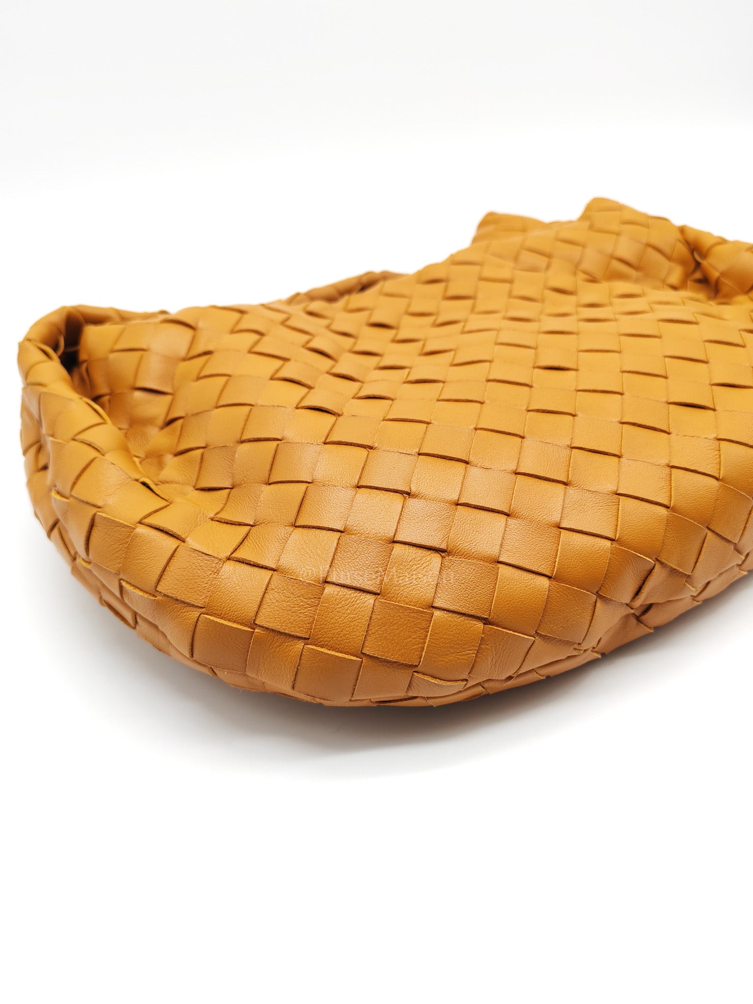 Teen Jodie Shoulder Bag in Caramel Intrecciato Woven Leather | Purse Maison Luxury Bags Shop