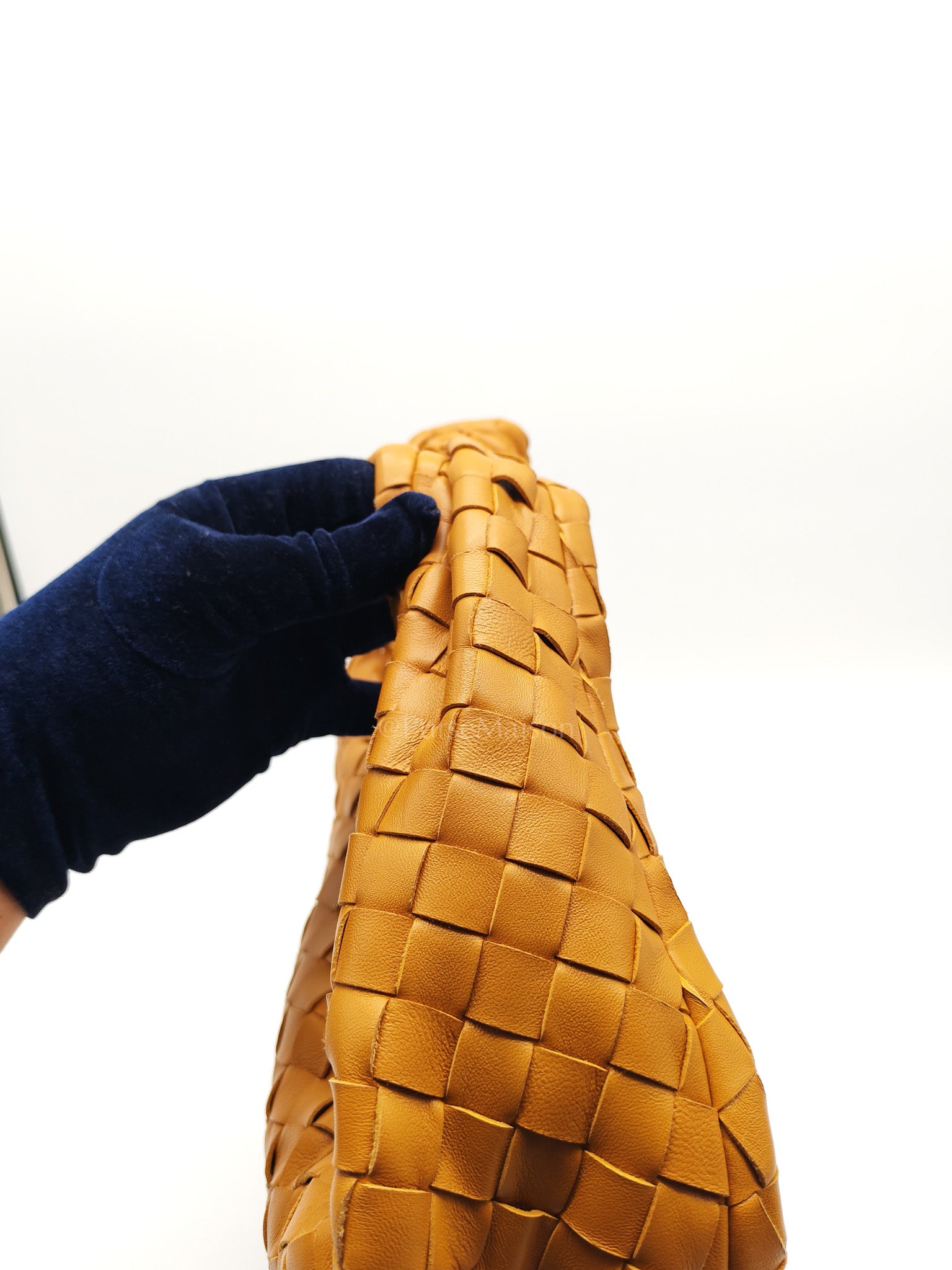 Teen Jodie Shoulder Bag in Caramel Intrecciato Woven Leather | Purse Maison Luxury Bags Shop