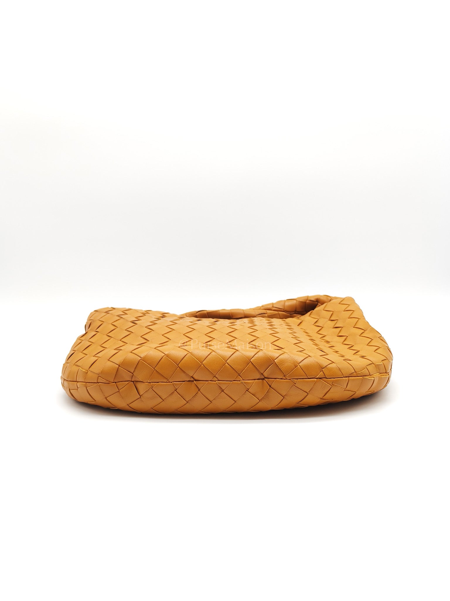 Teen Jodie Shoulder Bag in Caramel Intrecciato Woven Leather | Purse Maison Luxury Bags Shop