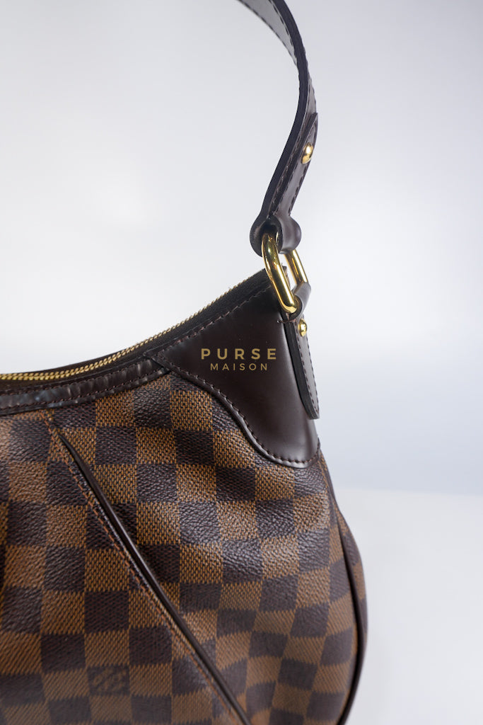 Thames PM Bag in Damier Ebene Canvas & Gold Hardware (Date Code SP4008) | Purse Maison Luxury Bags Shop