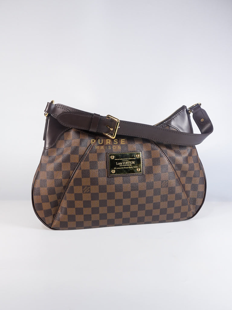 Thames PM Bag in Damier Ebene Canvas & Gold Hardware (Date Code SP4008) | Purse Maison Luxury Bags Shop