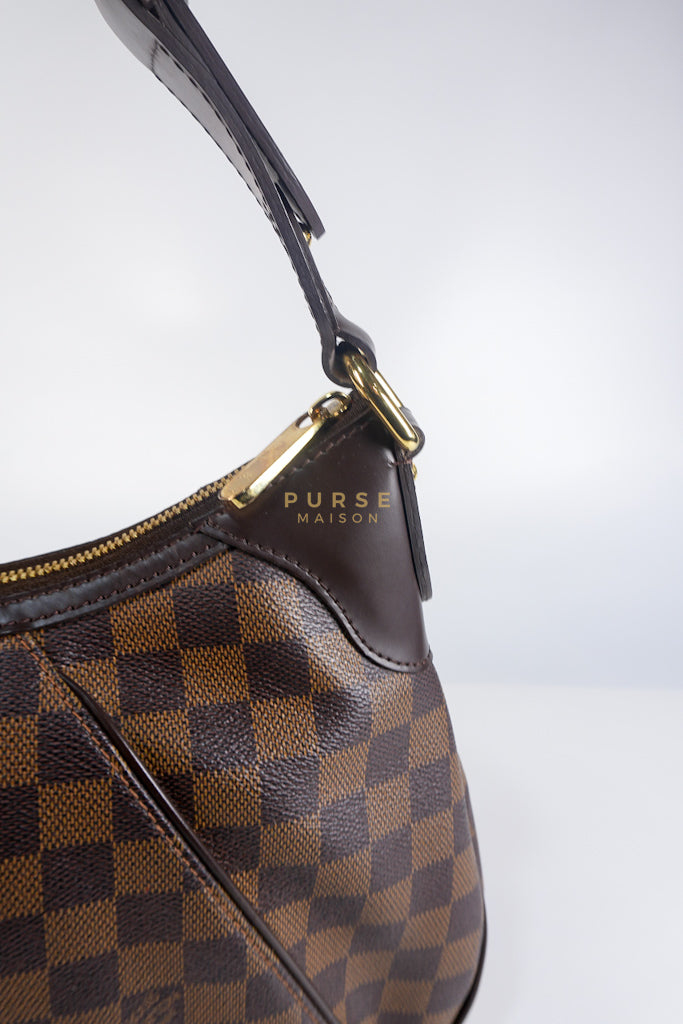 Thames PM Bag in Damier Ebene Canvas & Gold Hardware (Date Code SP4008) | Purse Maison Luxury Bags Shop