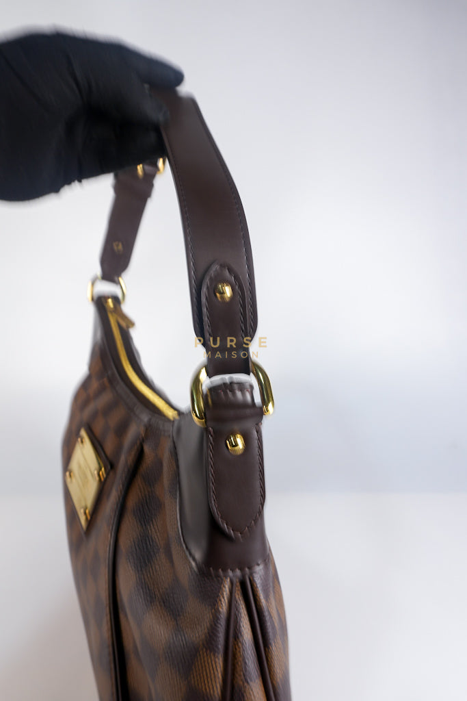 Thames PM Bag in Damier Ebene Canvas & Gold Hardware (Date Code SP4008) | Purse Maison Luxury Bags Shop
