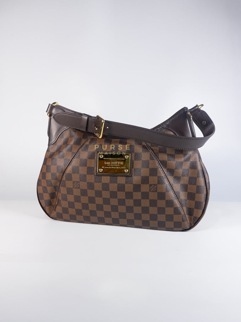 Thames PM Bag in Damier Ebene Canvas & Gold Hardware (Date Code SP4008) | Purse Maison Luxury Bags Shop