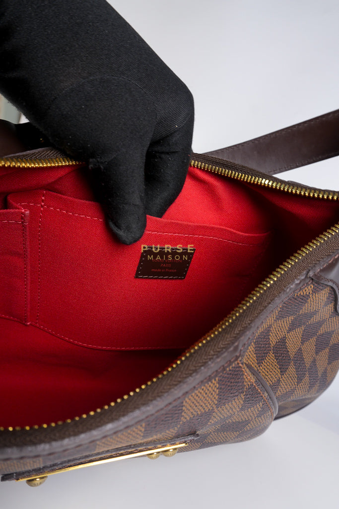 Thames PM Bag in Damier Ebene Canvas & Gold Hardware (Date Code SP4008) | Purse Maison Luxury Bags Shop