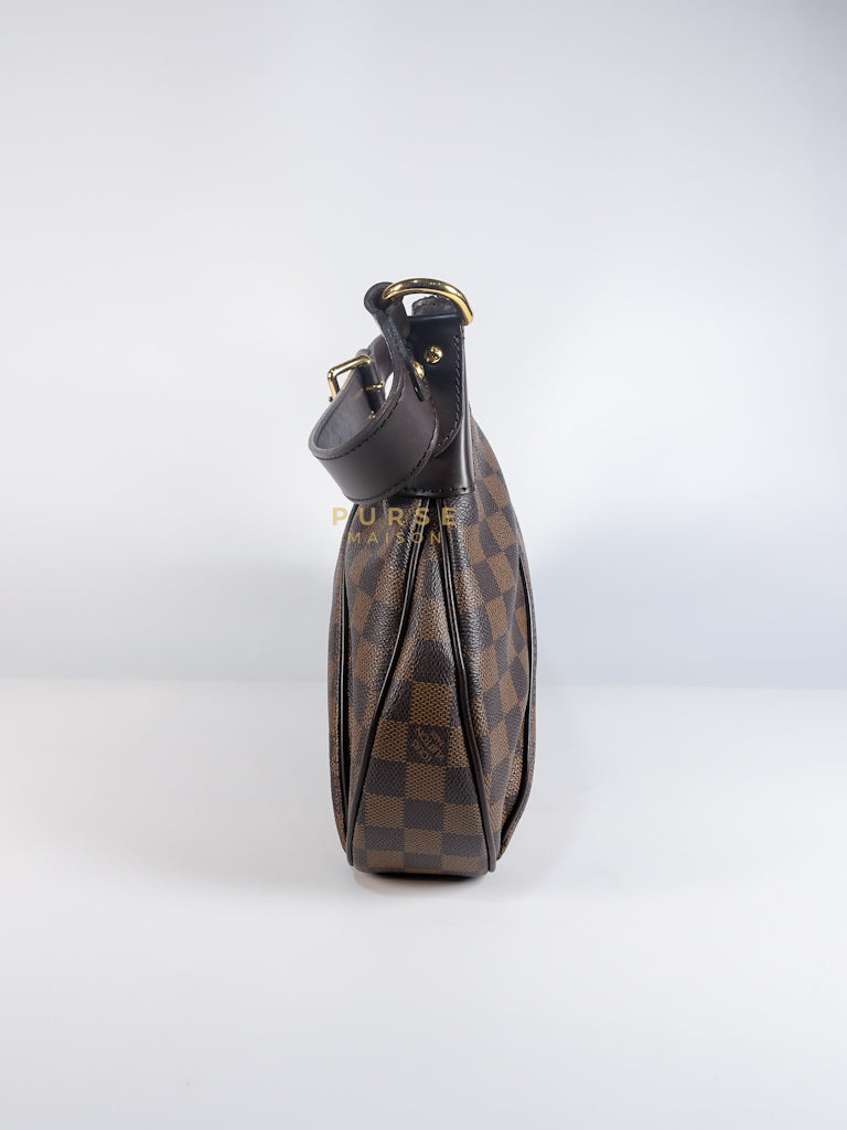 Thames PM Bag in Damier Ebene Canvas & Gold Hardware (Date Code SP4008) | Purse Maison Luxury Bags Shop