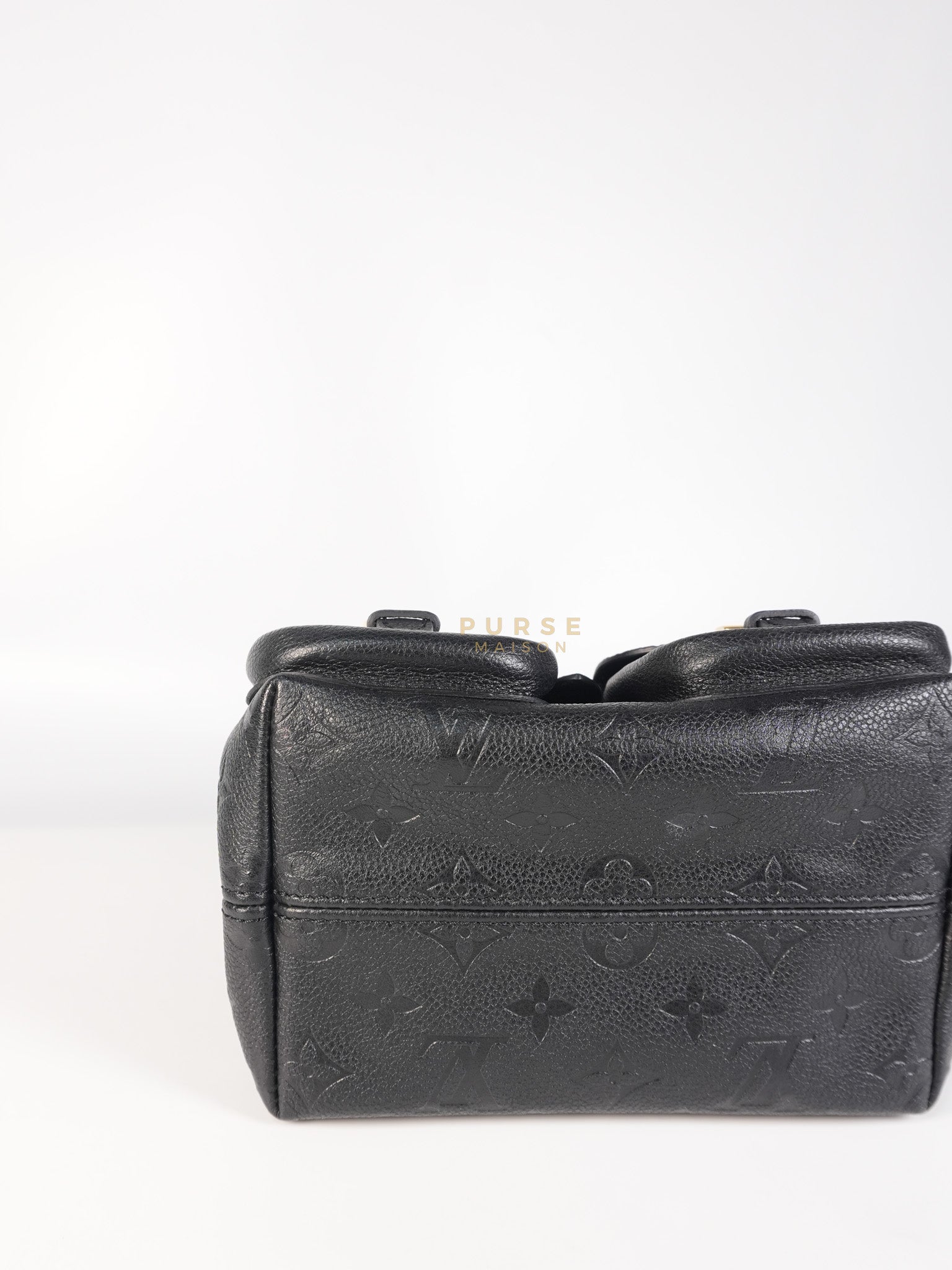 The Playful Backup Backpack in Black Monogram Empreinte Leather(Microchip) | Purse Maison Luxury Bags Shop