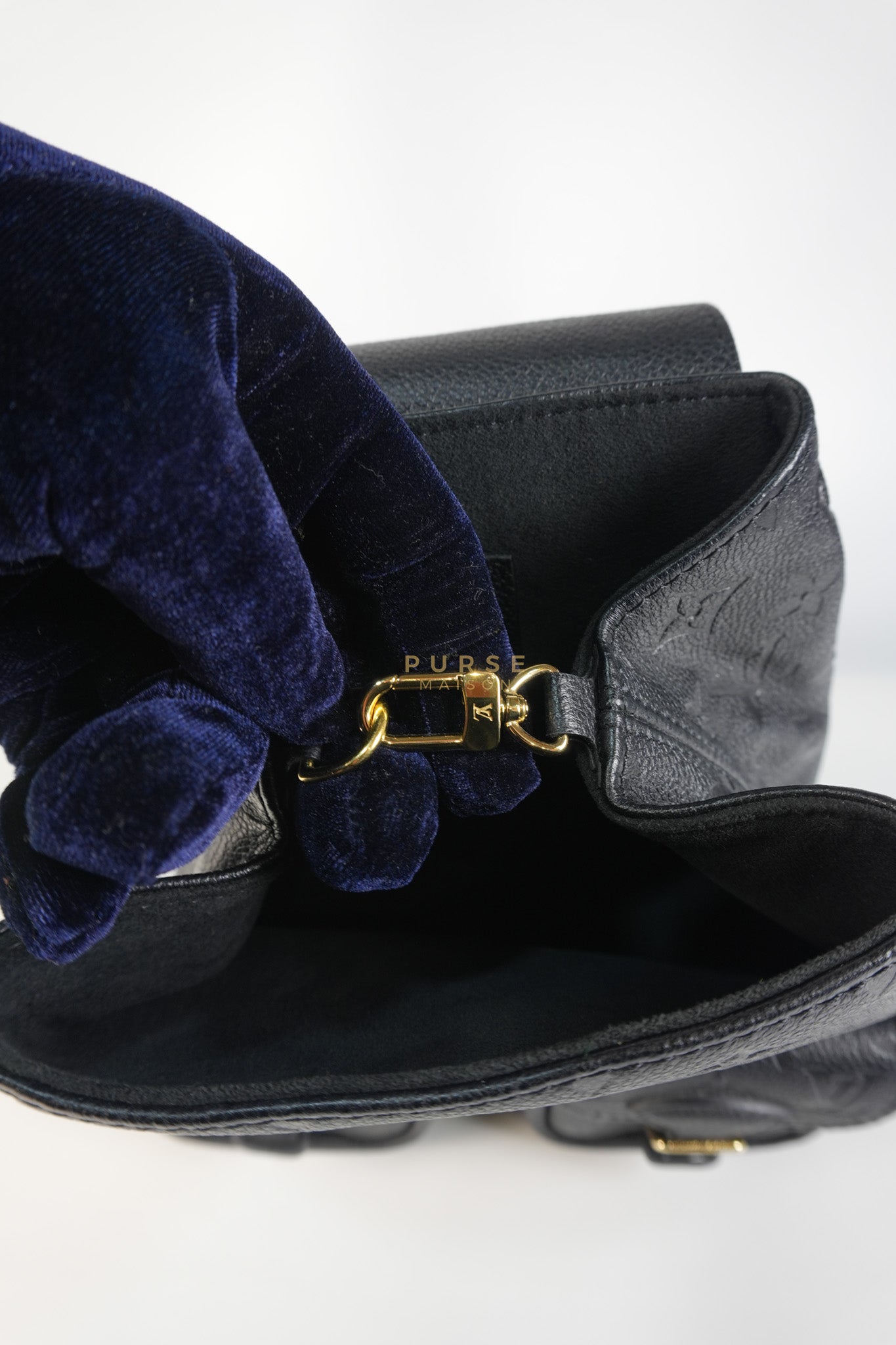 The Playful Backup Backpack in Black Monogram Empreinte Leather(Microchip) | Purse Maison Luxury Bags Shop