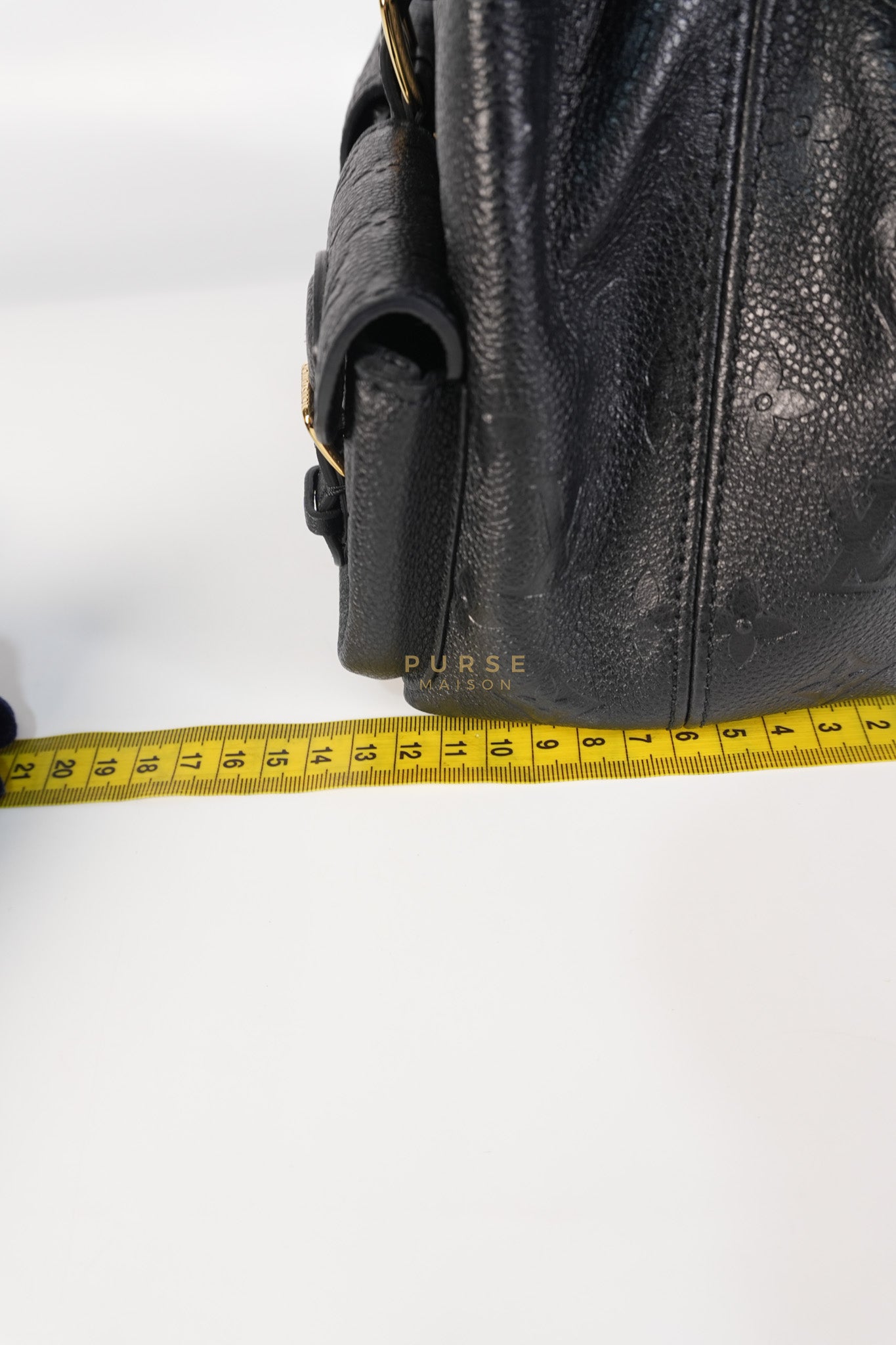 The Playful Backup Backpack in Black Monogram Empreinte Leather(Microchip) | Purse Maison Luxury Bags Shop