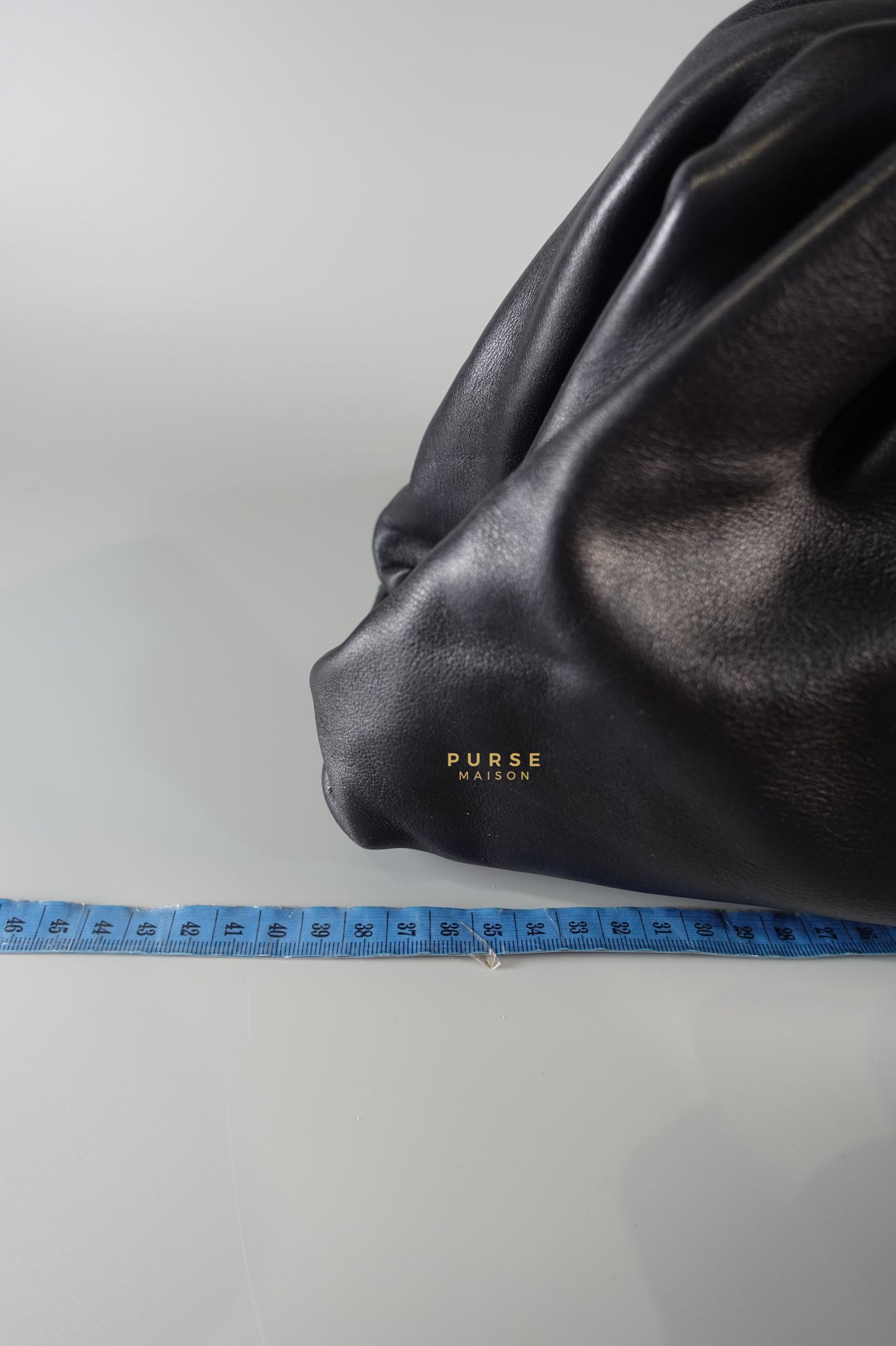 The Pouch Bag in Black Calfskin Leather | Purse Maison Luxury Bags Shop