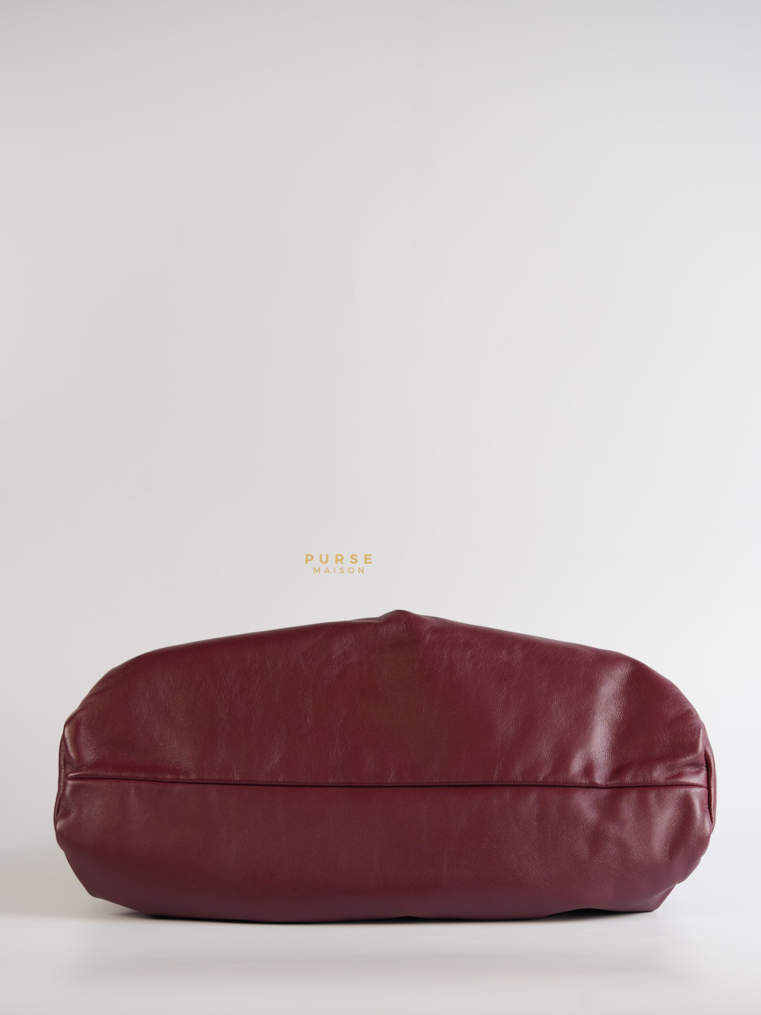 The Shoulder Hobo Bag Maroon | Purse Maison Luxury Bags Shop