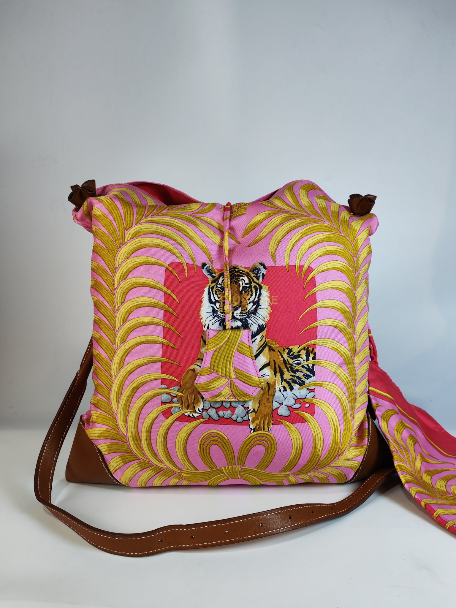 Tiger Pattern Silky City Multicolor Crossbody Bag | Purse Maison Luxury Bags Shop