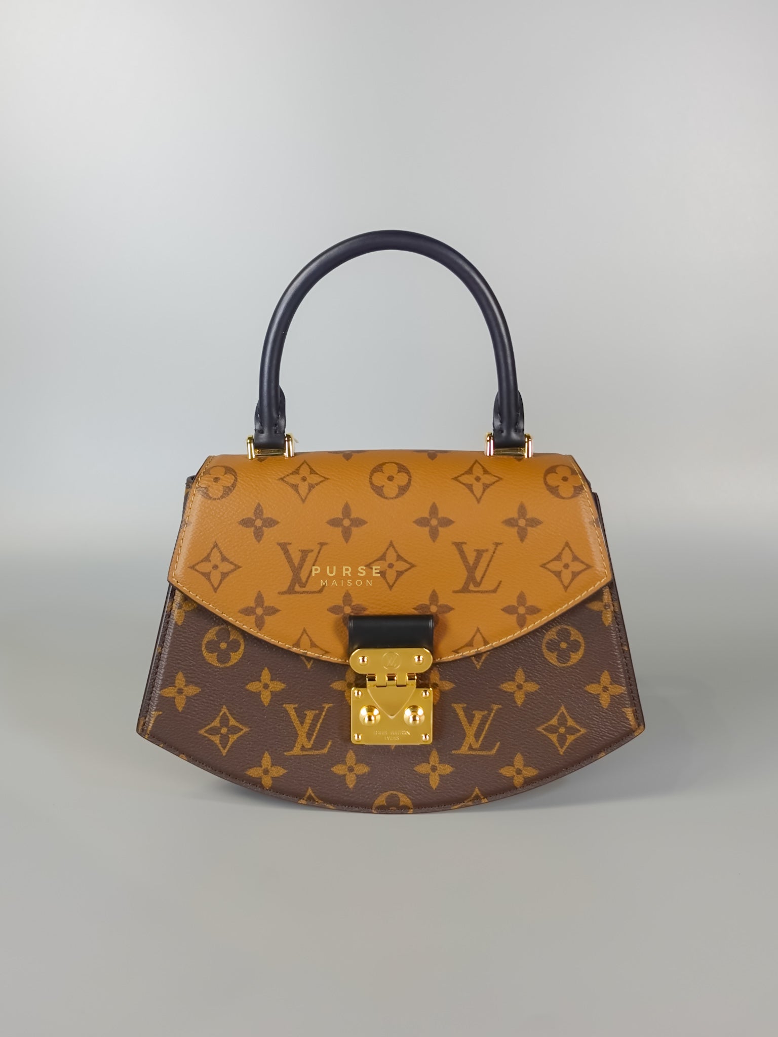 Tilsitt Top Handle Reverse Monogram Canvas | Purse Maison Luxury Bags Shop