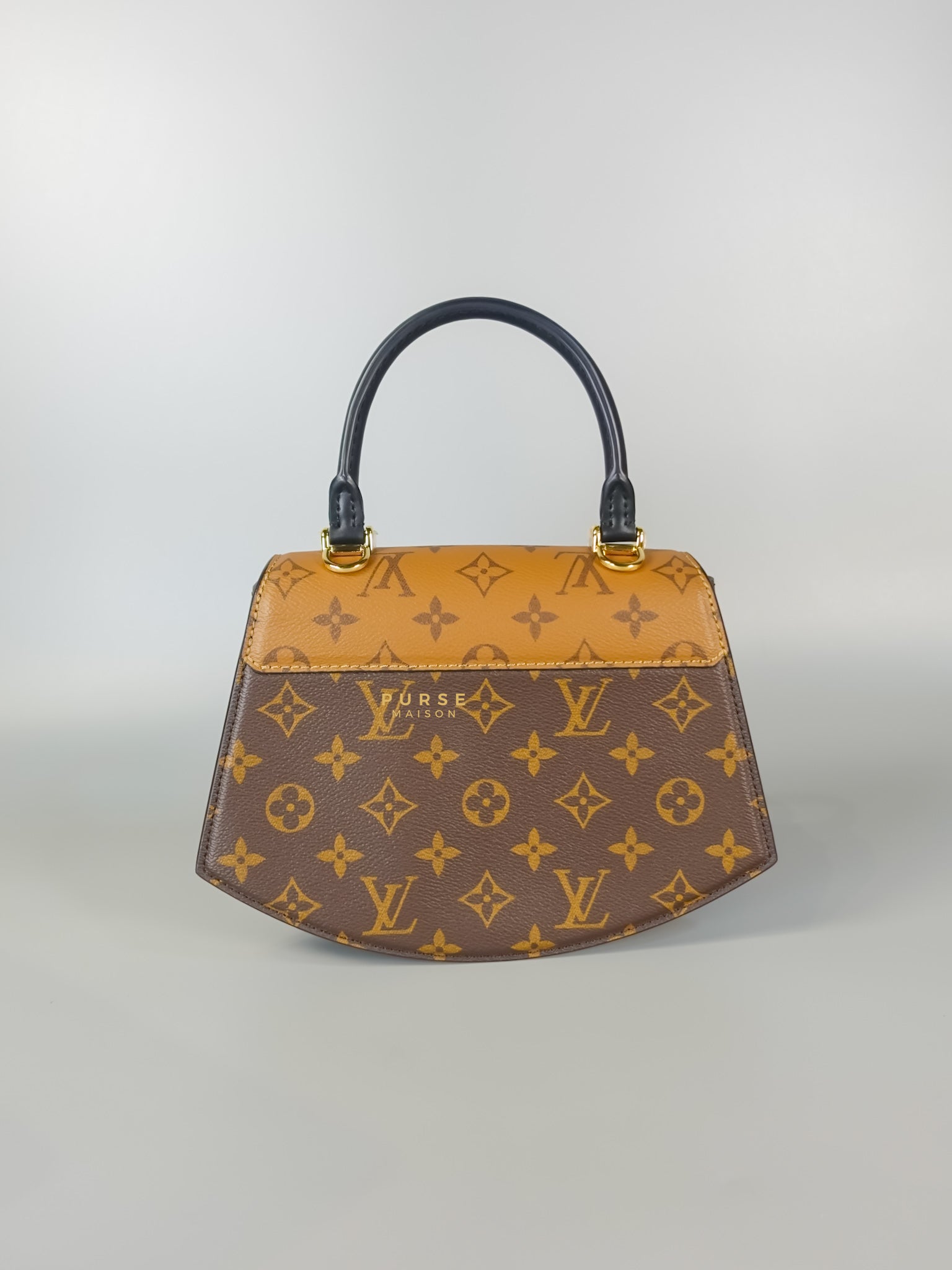 Tilsitt Top Handle Reverse Monogram Canvas | Purse Maison Luxury Bags Shop