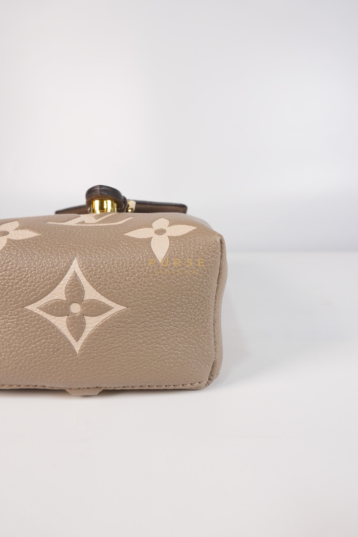 Tiny Backpack in Bicolor Monogram Empreinte Leather (Microchip) | Purse Maison Luxury Bags Shop