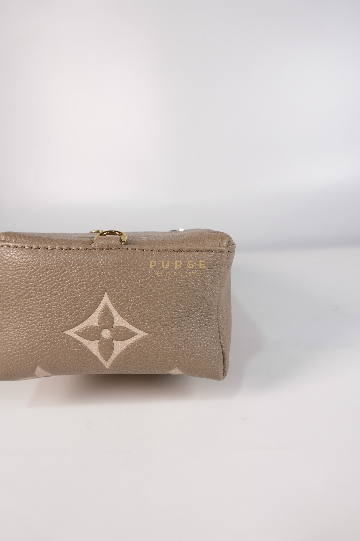Tiny Backpack in Bicolor Monogram Empreinte Leather (Microchip) | Purse Maison Luxury Bags Shop