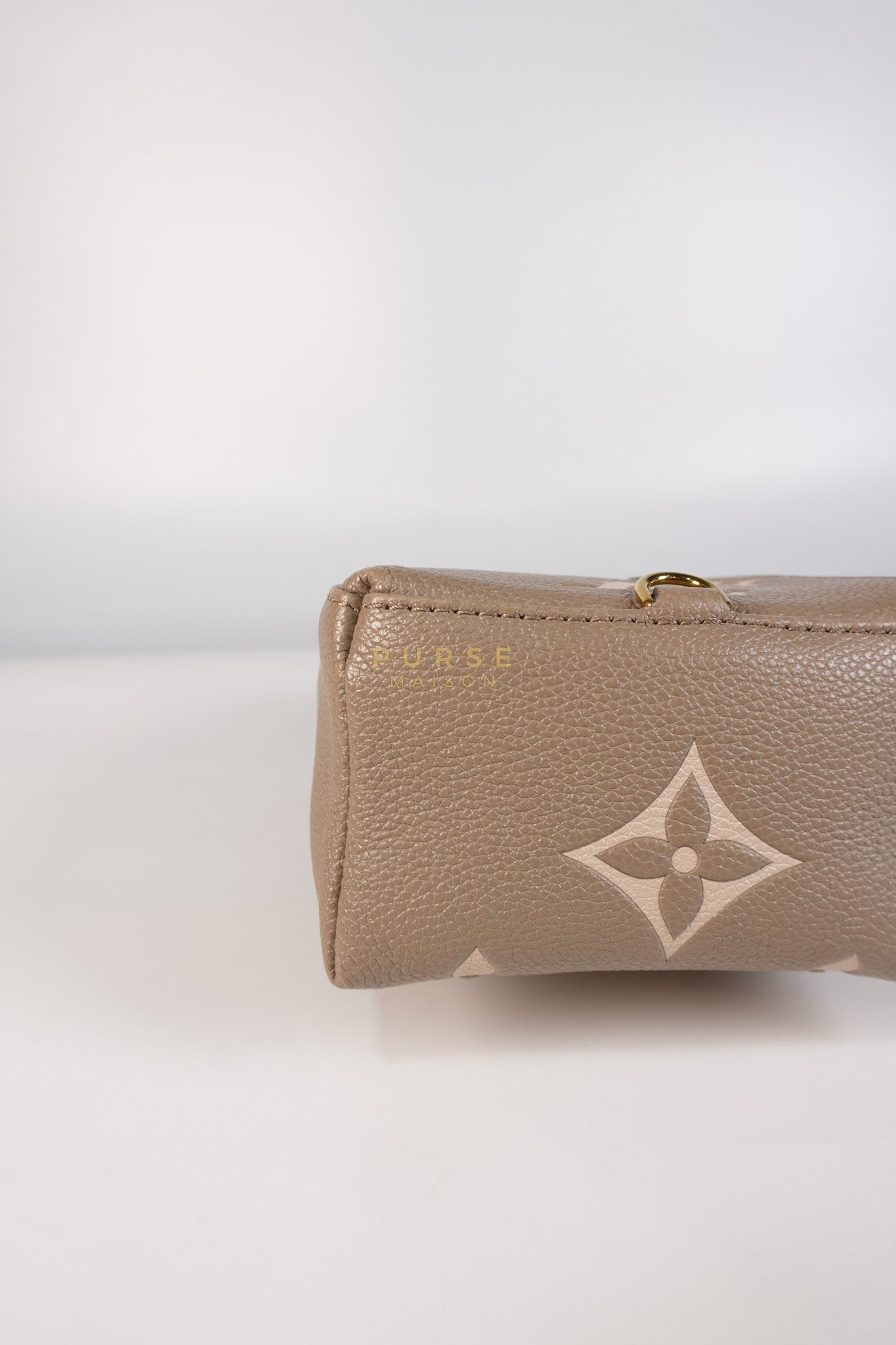 Tiny Backpack in Bicolor Monogram Empreinte Leather (Microchip) | Purse Maison Luxury Bags Shop