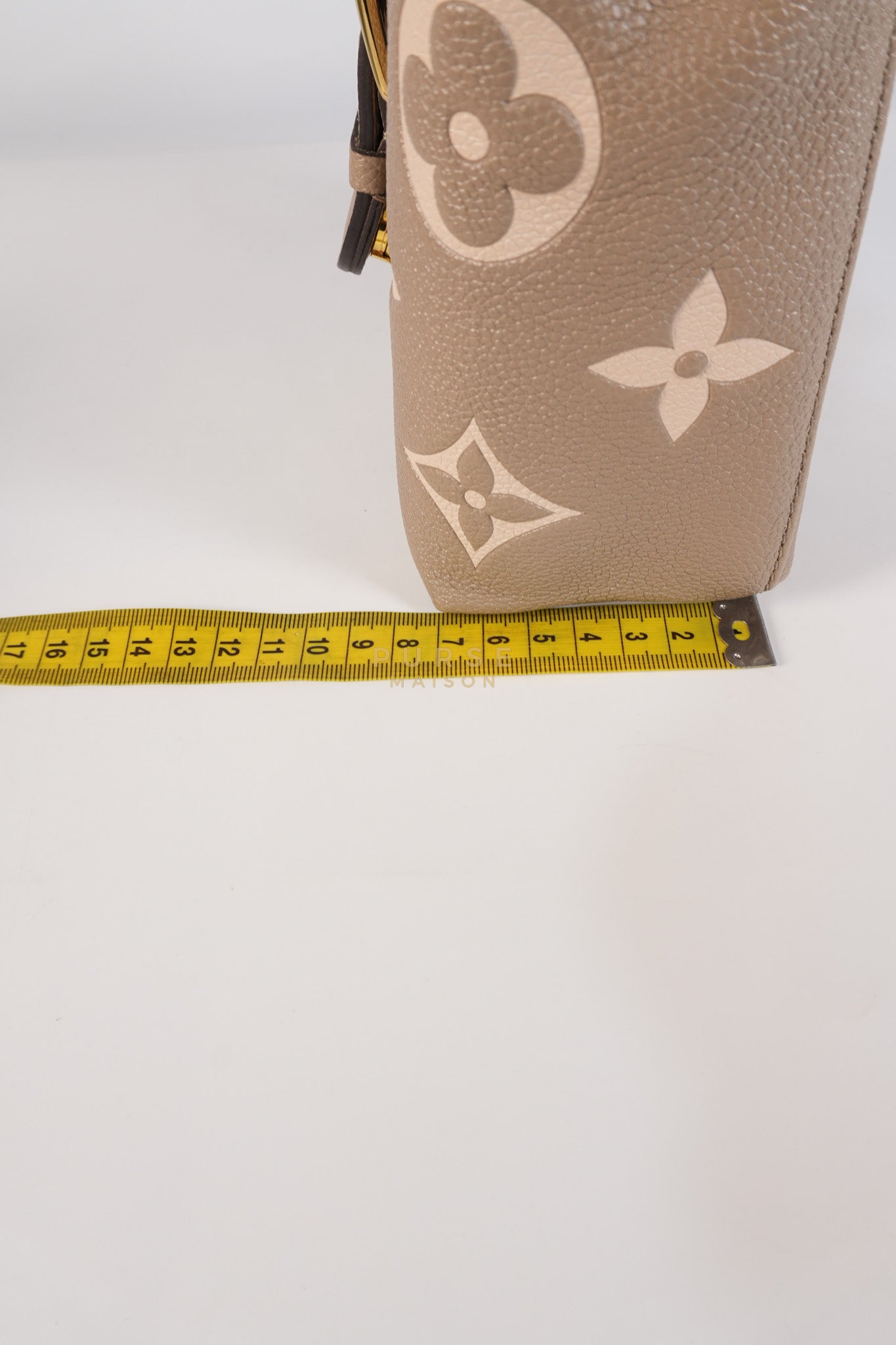 Tiny Backpack in Bicolor Monogram Empreinte Leather (Microchip) | Purse Maison Luxury Bags Shop