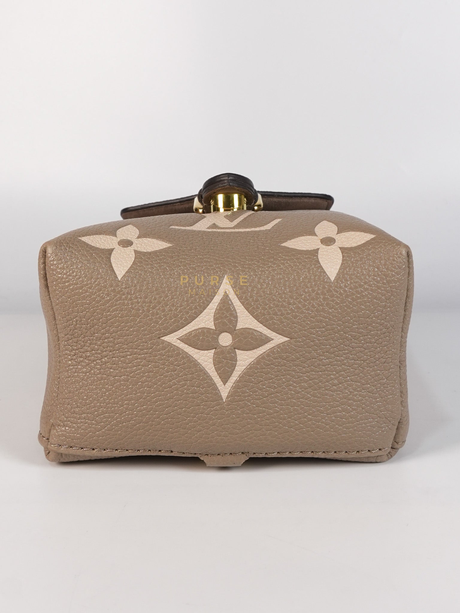 Tiny Backpack in Bicolor Monogram Empreinte Leather (Microchip) | Purse Maison Luxury Bags Shop