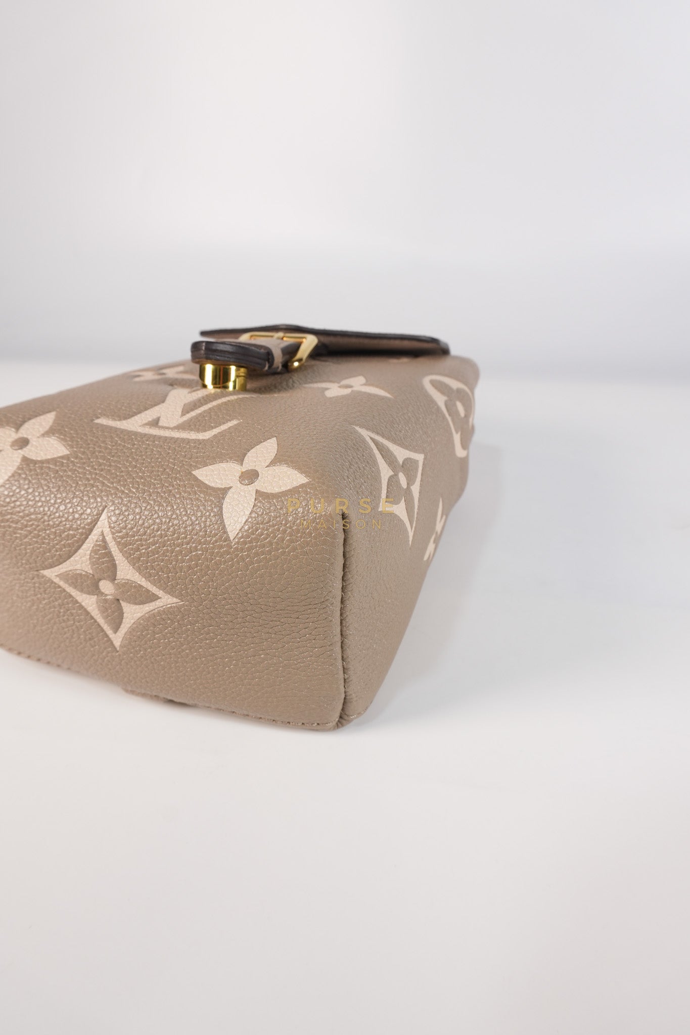 Tiny Backpack in Bicolor Monogram Empreinte Leather (Microchip) | Purse Maison Luxury Bags Shop