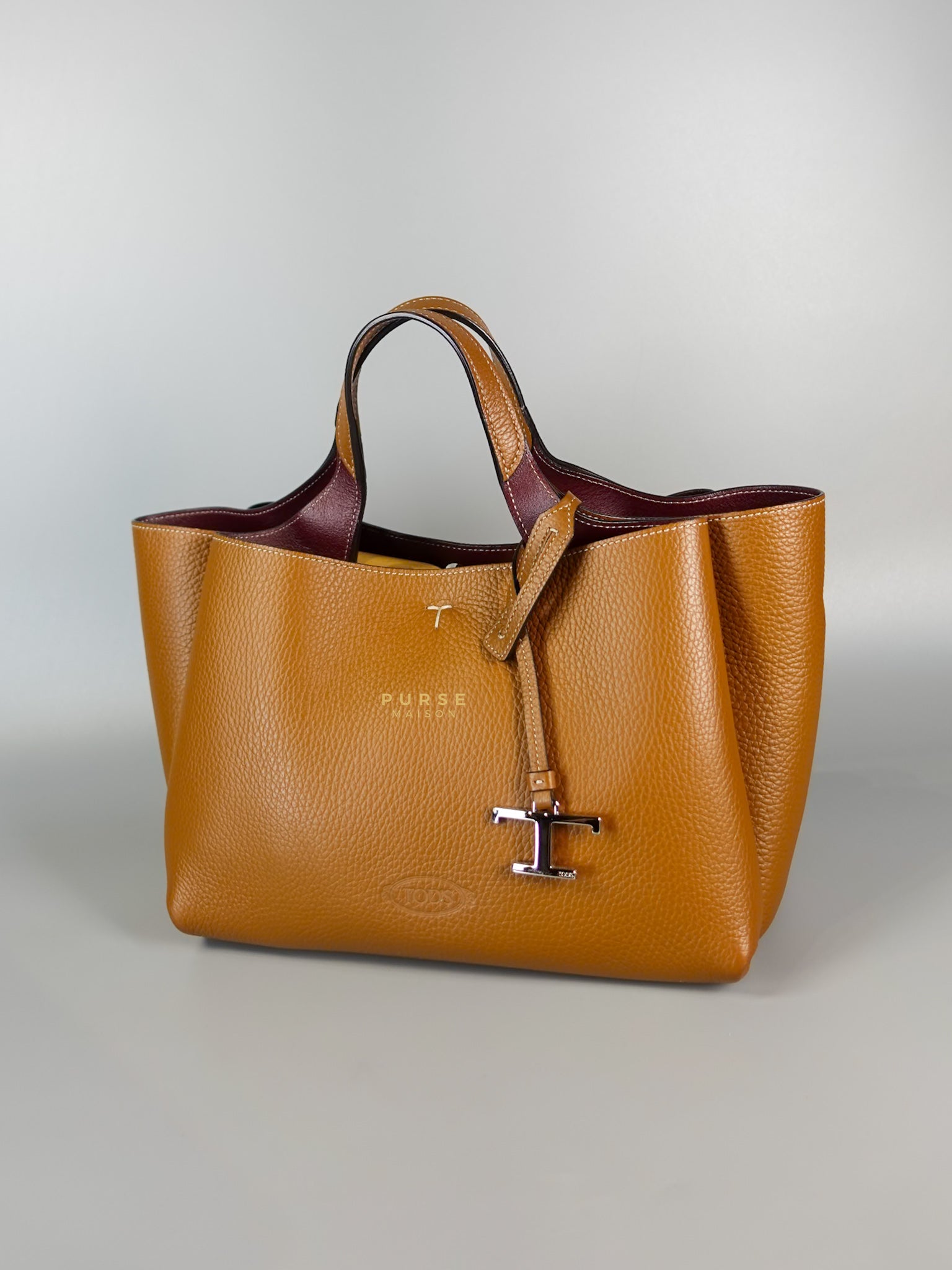 Tod's Woman Brown Leather Bag | Purse Maison Luxury Bags Shop