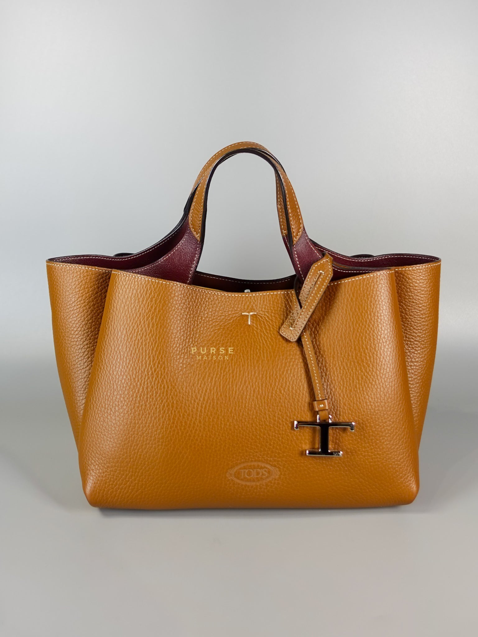 Tod's Woman Brown Leather Bag | Purse Maison Luxury Bags Shop