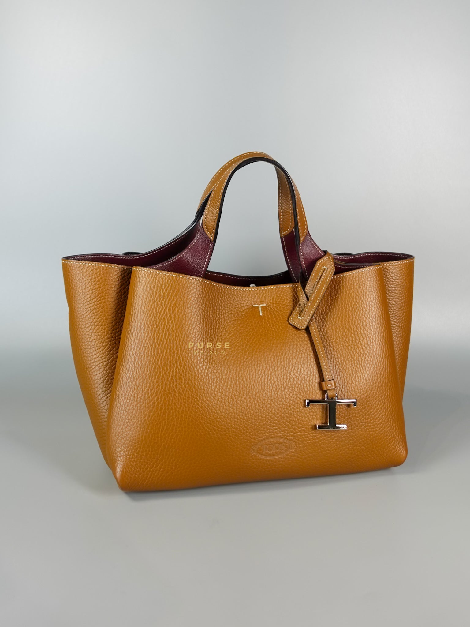 Tod's Woman Brown Leather Bag | Purse Maison Luxury Bags Shop