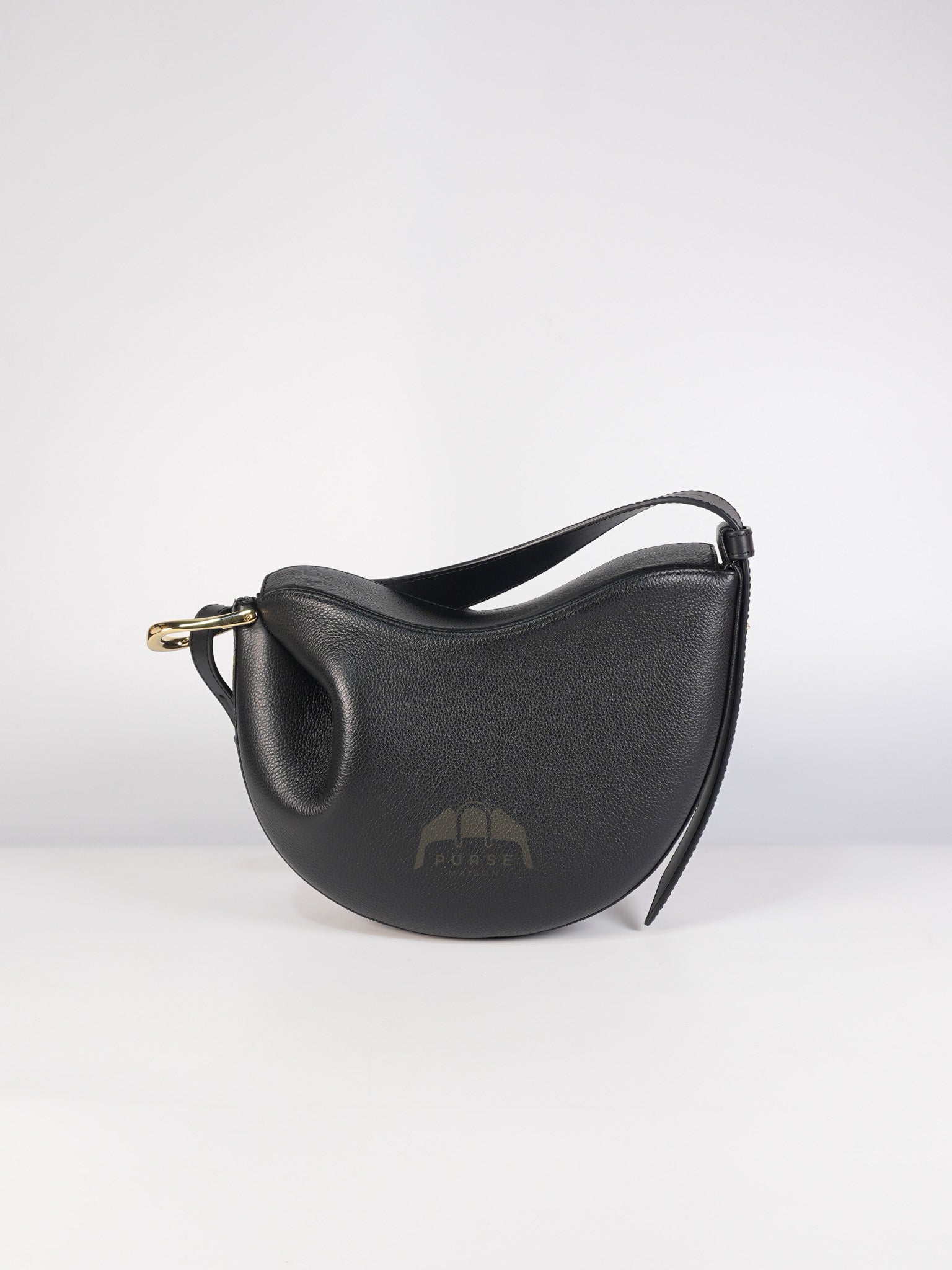 Tonca Monochrome Noir in Graine Leather | Purse Maison Luxury Bags Shop