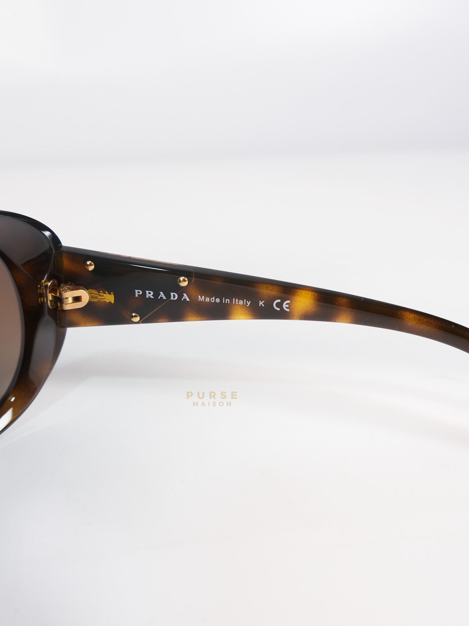 Tortoise Shell Oversized Sunglasses in Brown | Purse Maison Luxury Bags Shop