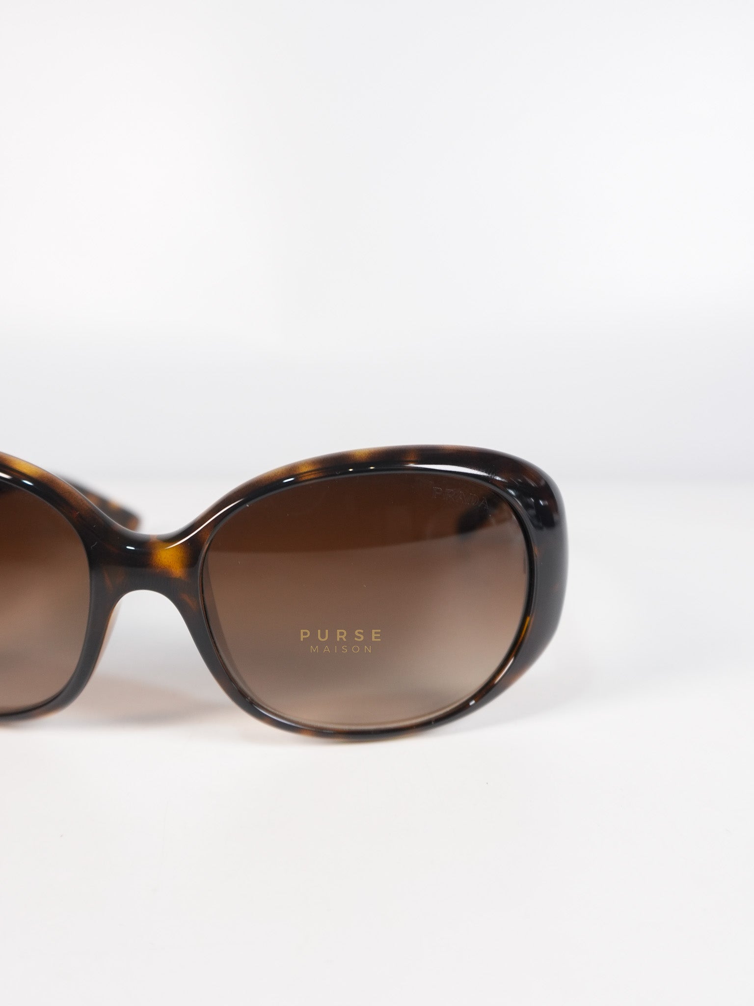Tortoise Shell Oversized Sunglasses in Brown | Purse Maison Luxury Bags Shop
