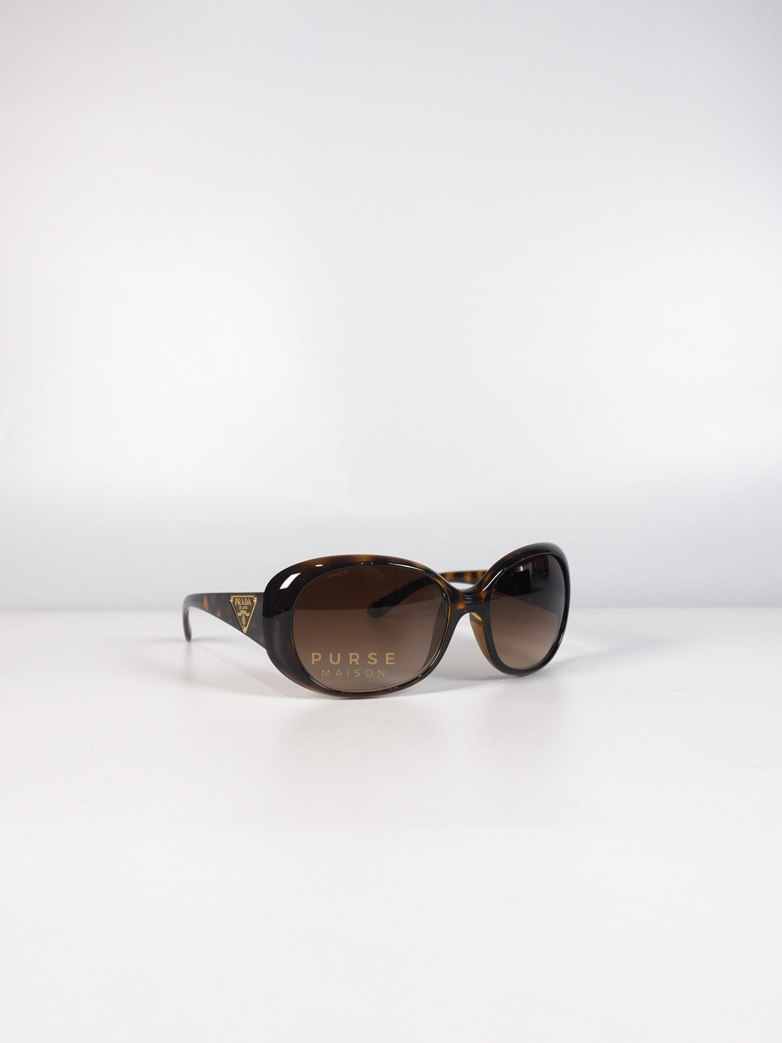 Tortoise Shell Oversized Sunglasses in Brown | Purse Maison Luxury Bags Shop