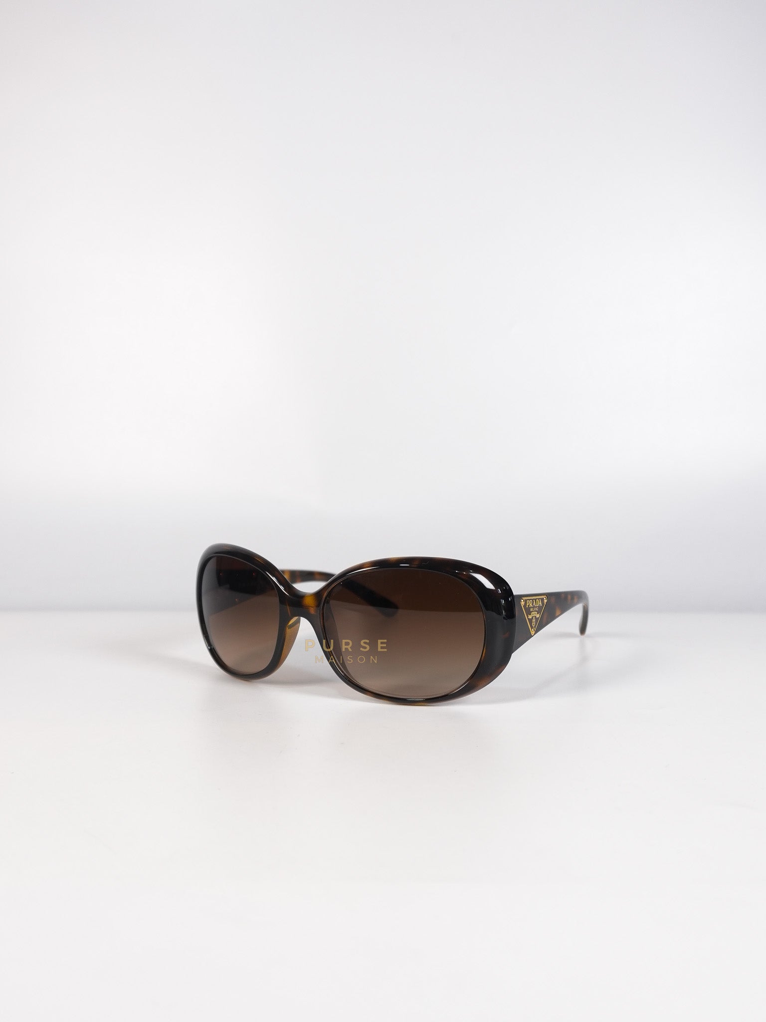 Tortoise Shell Oversized Sunglasses in Brown | Purse Maison Luxury Bags Shop