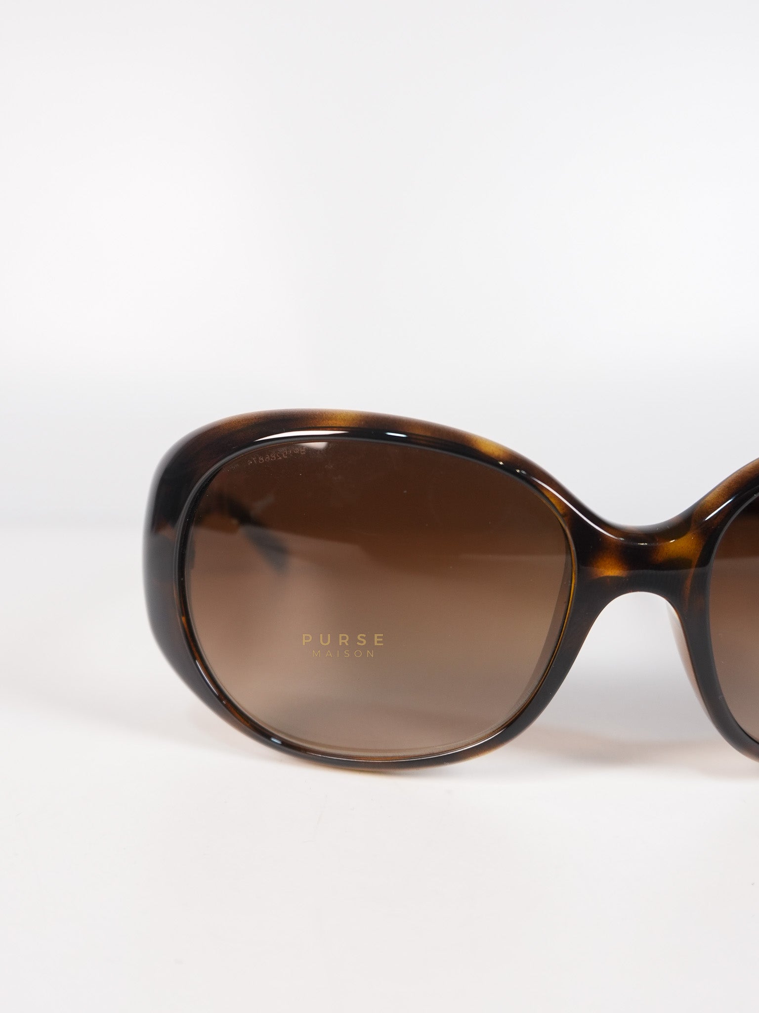 Tortoise Shell Oversized Sunglasses in Brown | Purse Maison Luxury Bags Shop