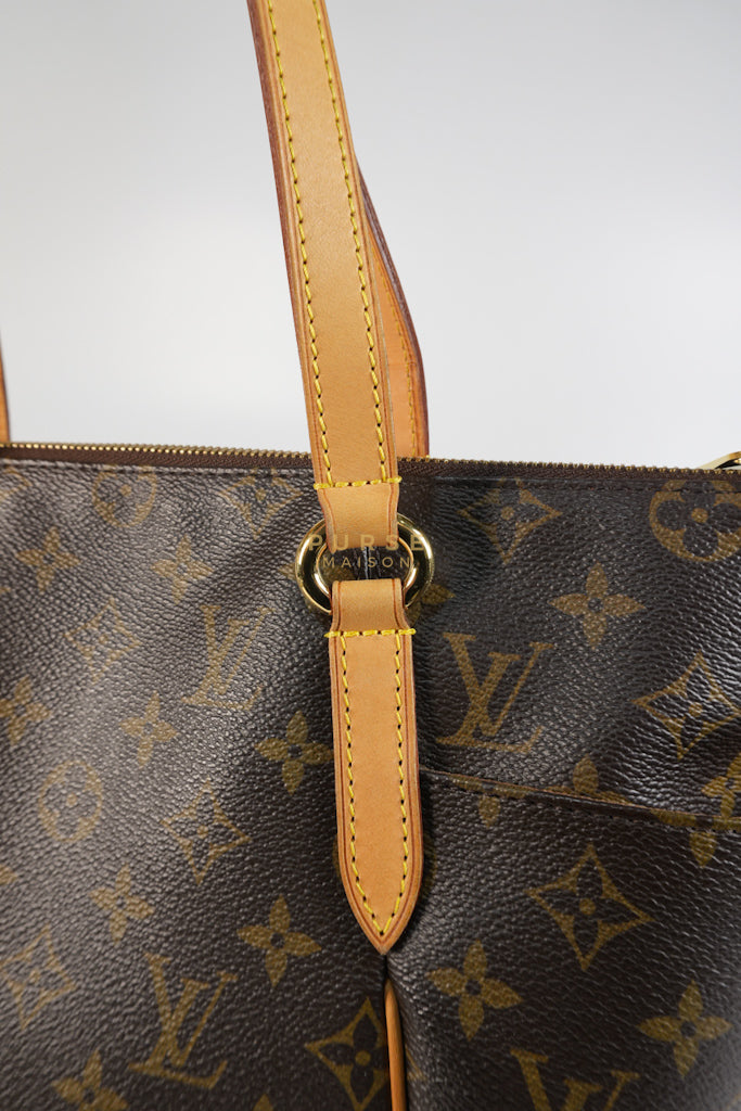 Totally PM Tote Bag in Monogram Canvas & Gold Hardware (Date Code: FL2112) | Purse Maison Luxury Bags Shop