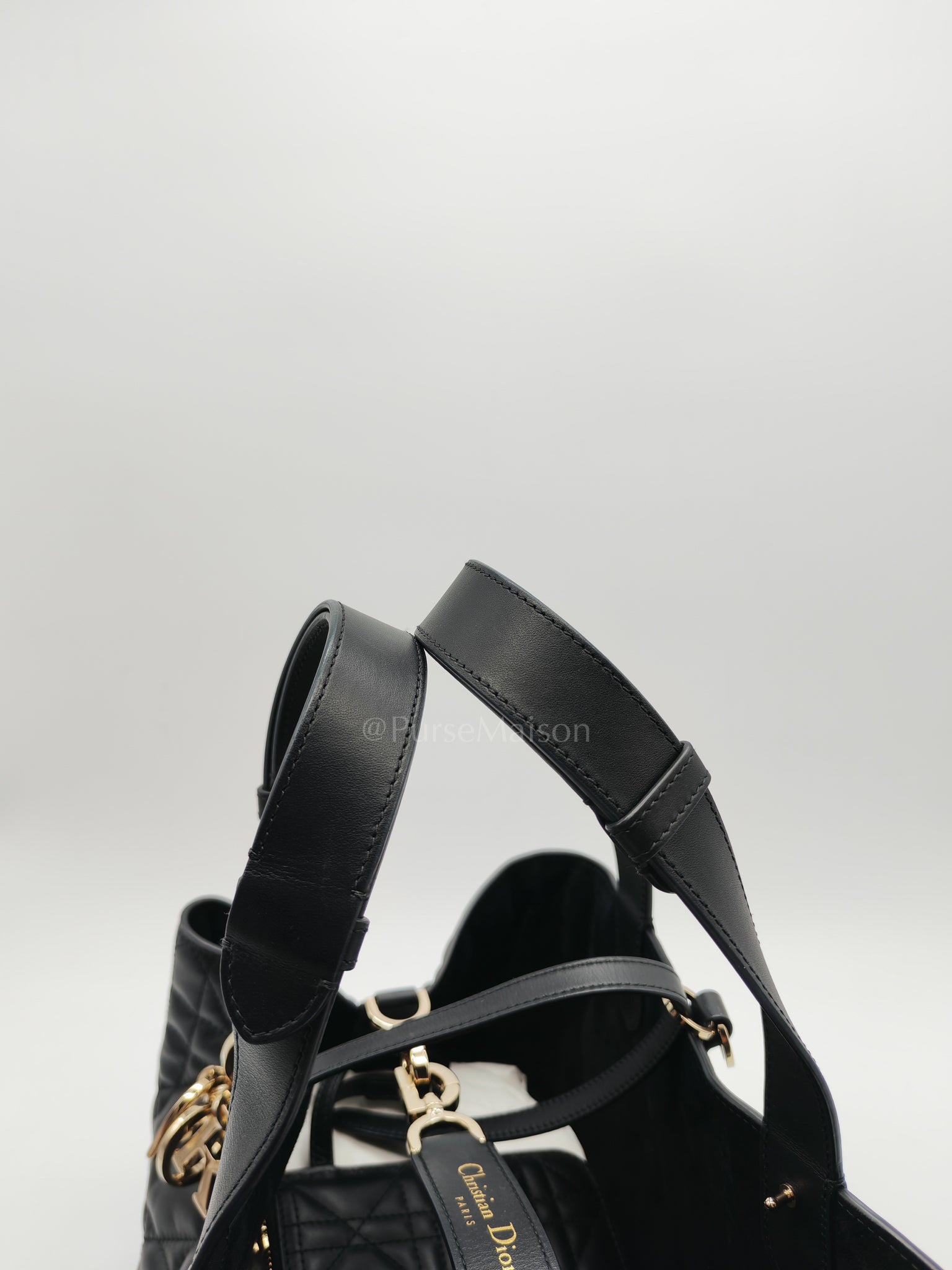 Toujours Medium in Black Lambskin Leather Hand Bag | Purse Maison Luxury Bags Shop