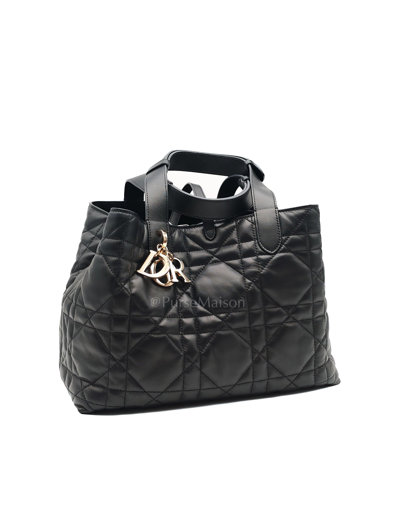 Toujours Medium in Black Lambskin Leather Hand Bag | Purse Maison Luxury Bags Shop