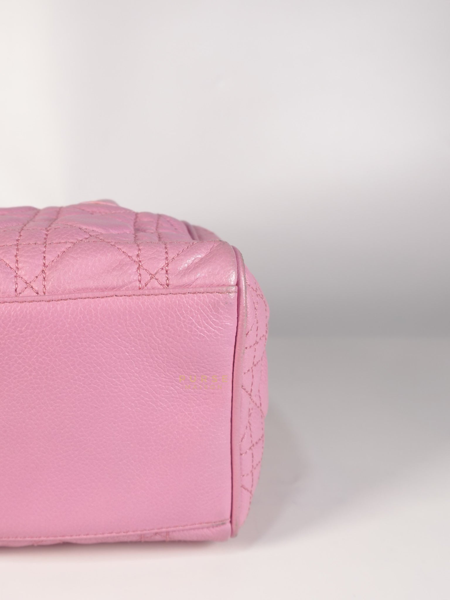 Toujours Mini 2way Pink Cannage Quilted Leather | Purse Maison Luxury Bags Shop