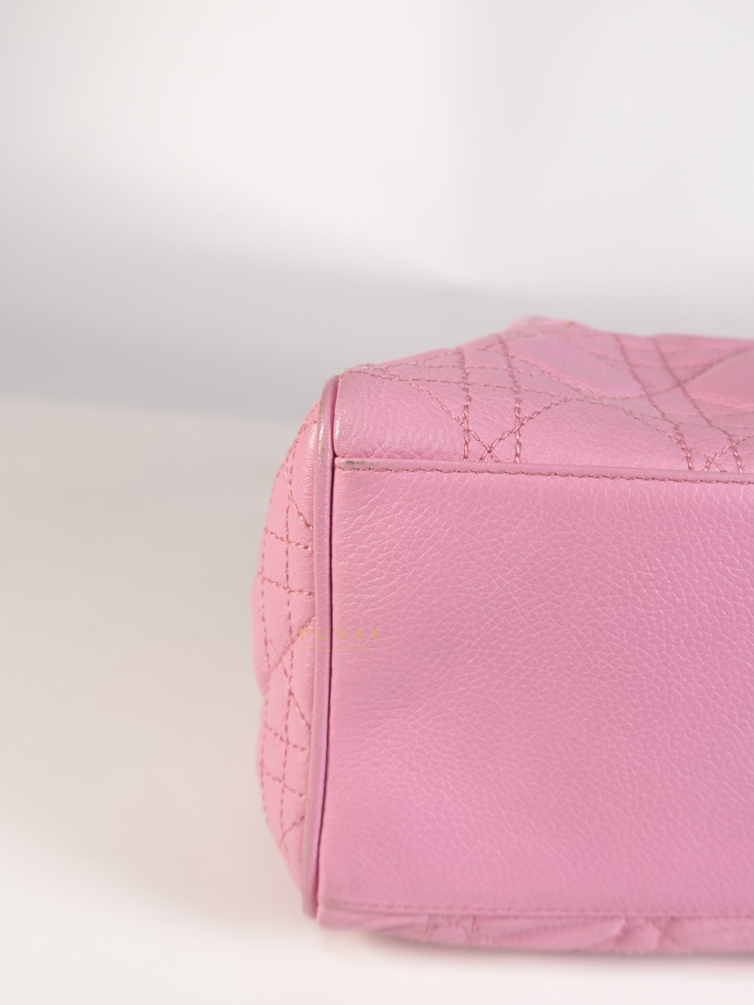 Toujours Mini 2way Pink Cannage Quilted Leather | Purse Maison Luxury Bags Shop