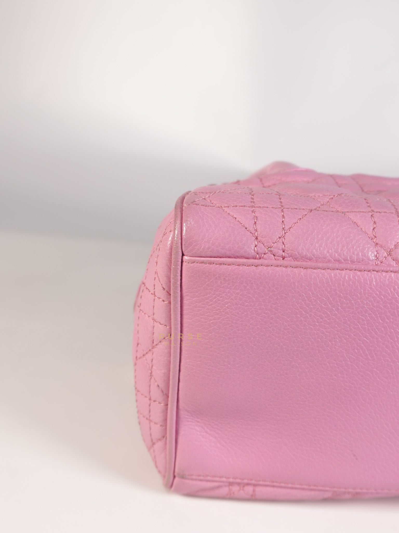 Toujours Mini 2way Pink Cannage Quilted Leather | Purse Maison Luxury Bags Shop
