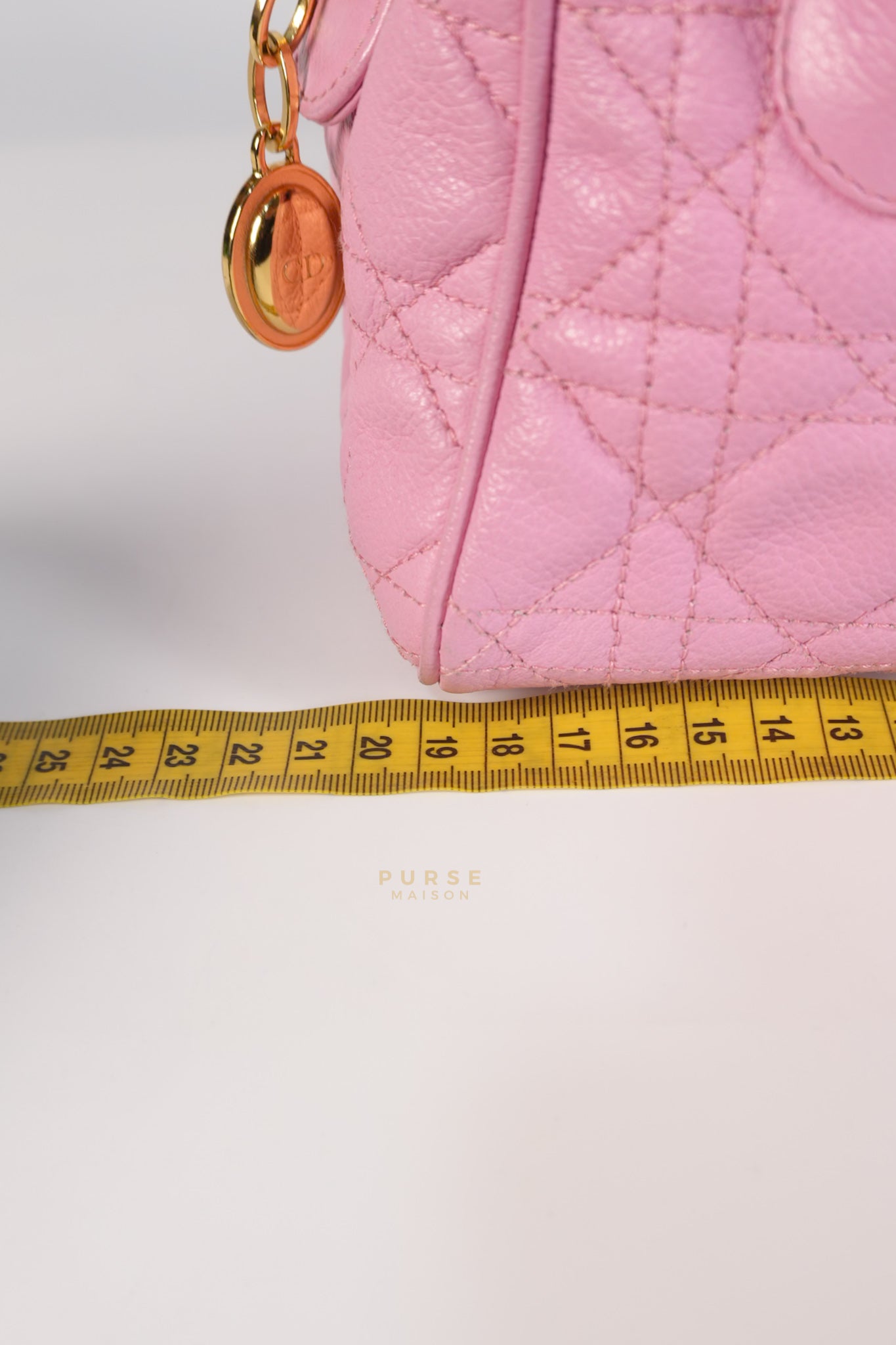 Toujours Mini 2way Pink Cannage Quilted Leather | Purse Maison Luxury Bags Shop