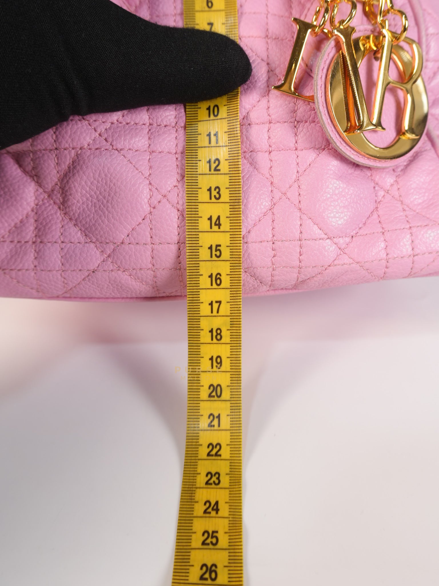 Toujours Mini 2way Pink Cannage Quilted Leather | Purse Maison Luxury Bags Shop