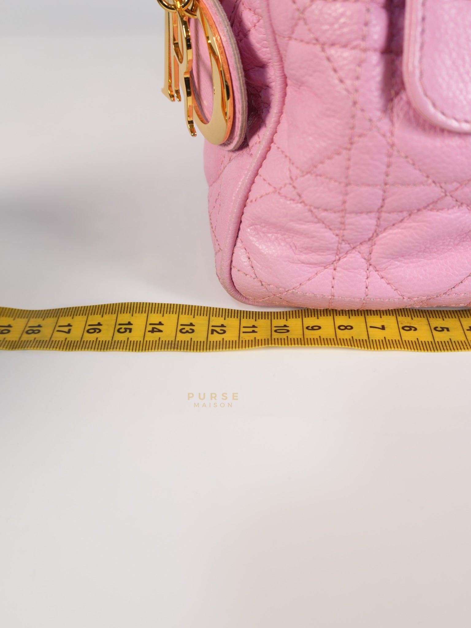 Toujours Mini 2way Pink Cannage Quilted Leather | Purse Maison Luxury Bags Shop