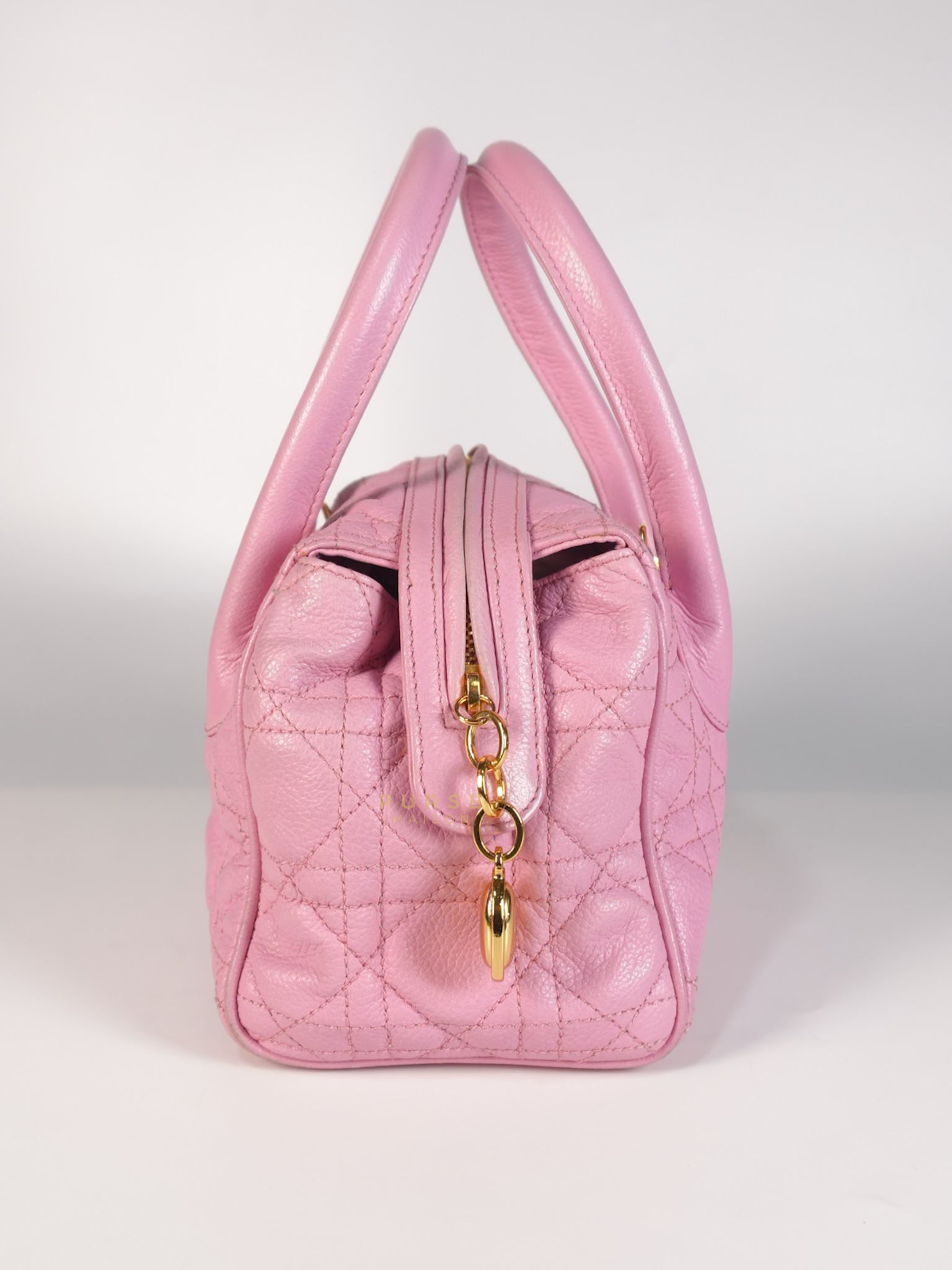 Toujours Mini 2way Pink Cannage Quilted Leather | Purse Maison Luxury Bags Shop