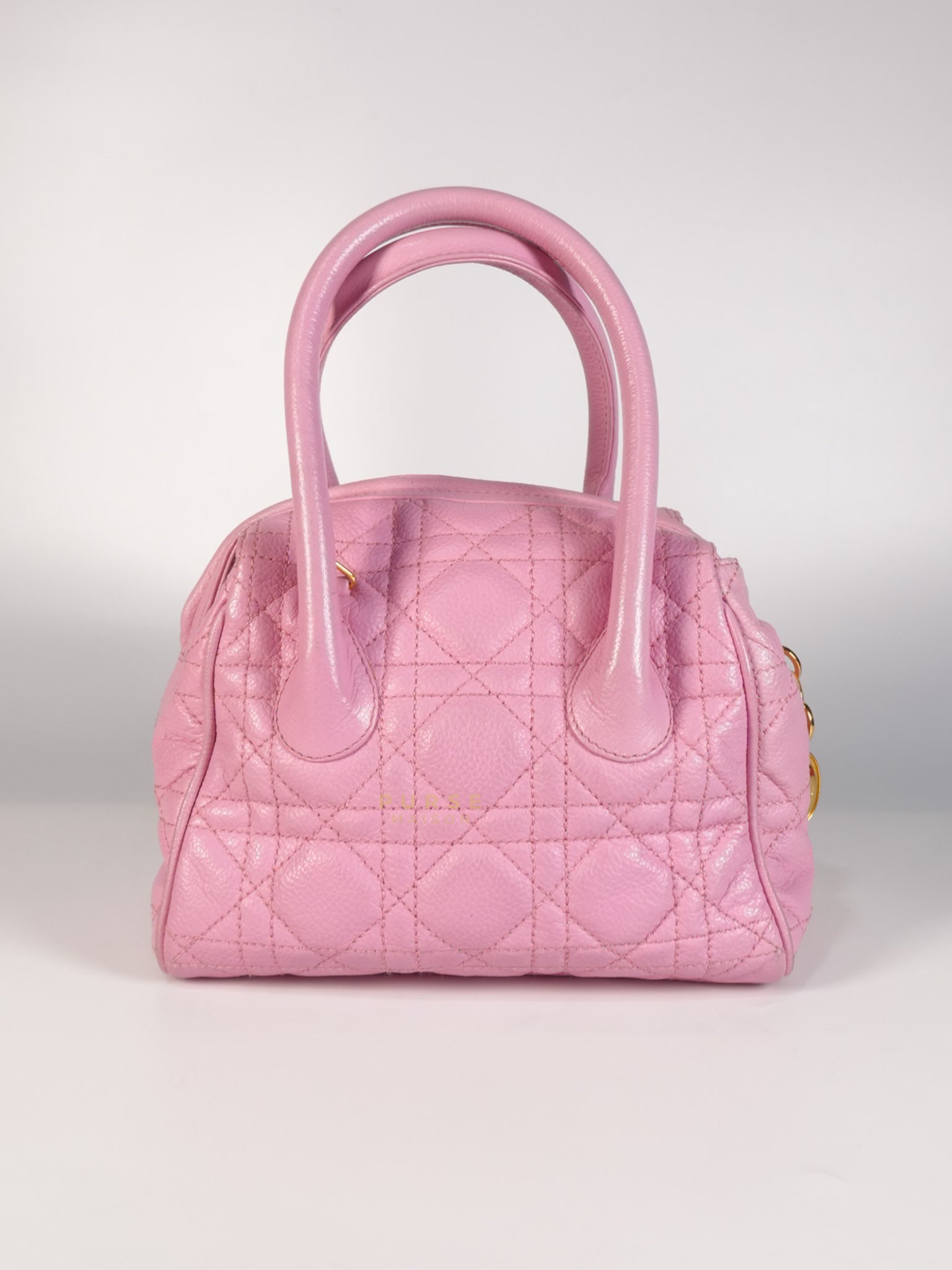 Toujours Mini 2way Pink Cannage Quilted Leather | Purse Maison Luxury Bags Shop