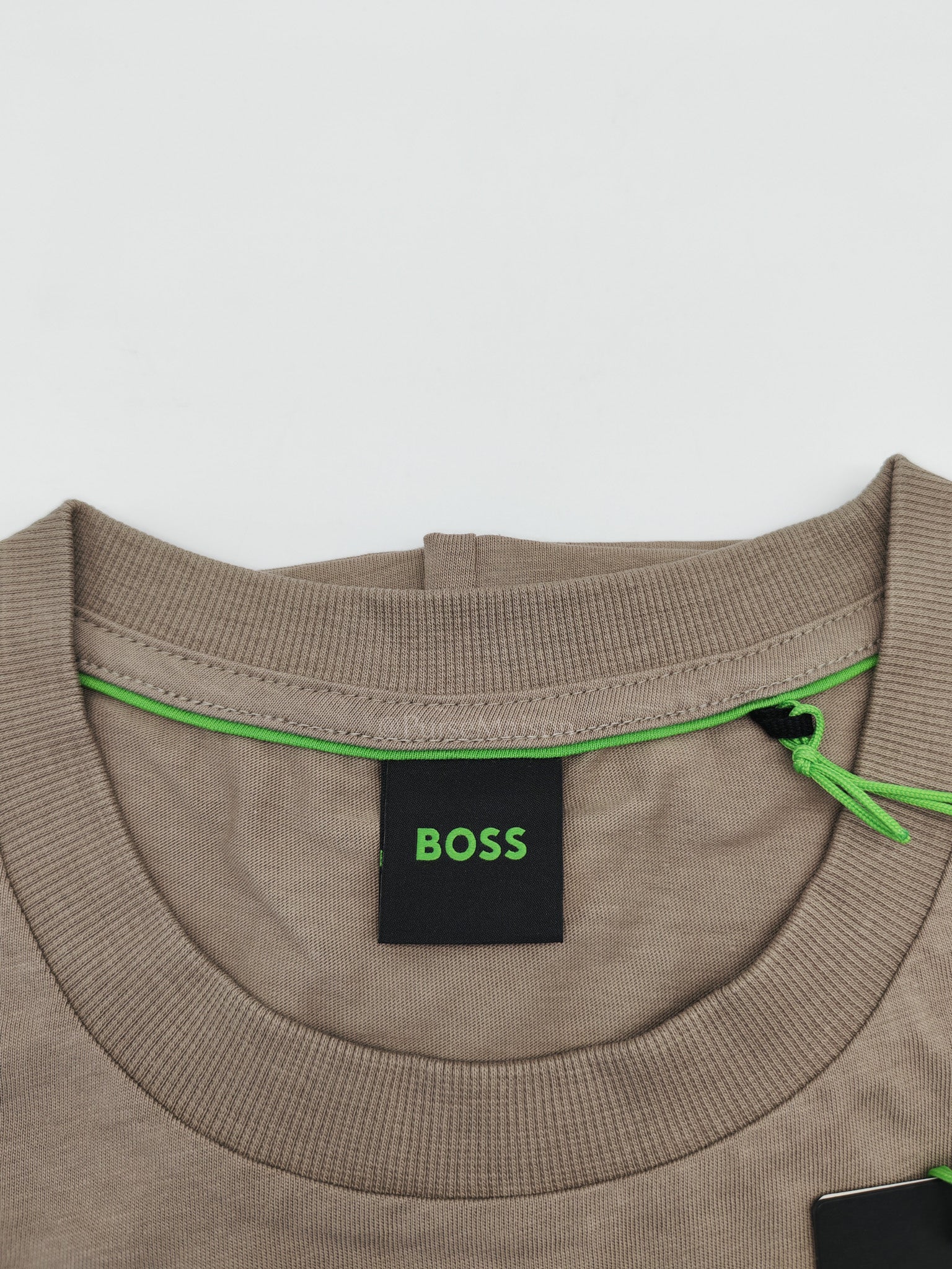 Jersey Cotton T-Shirt in Taupe for Men Size L