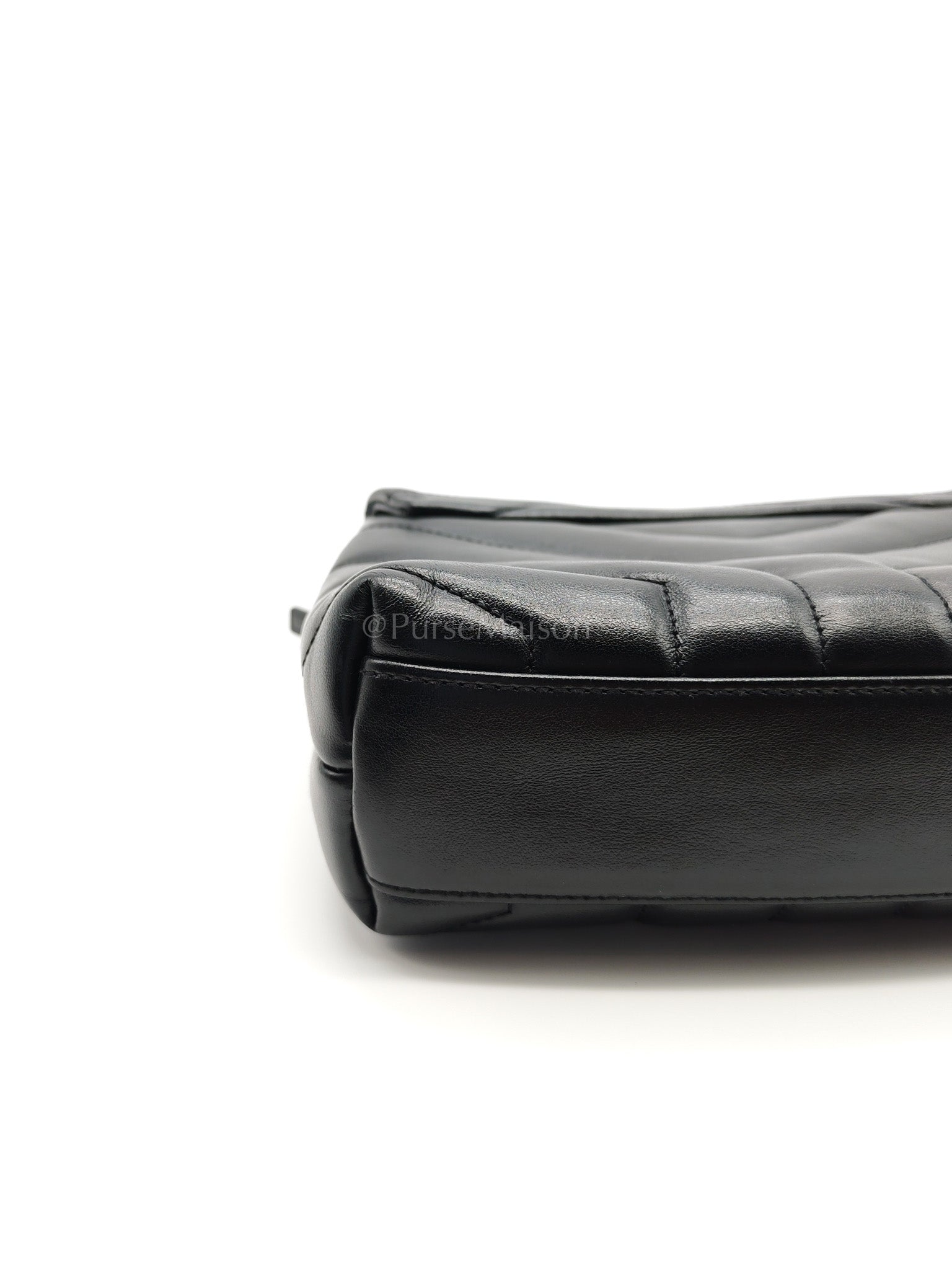 Toy Lou Lou in Black Calfskin Leather Crossbody Bag | Purse Maison Luxury Bags Shop